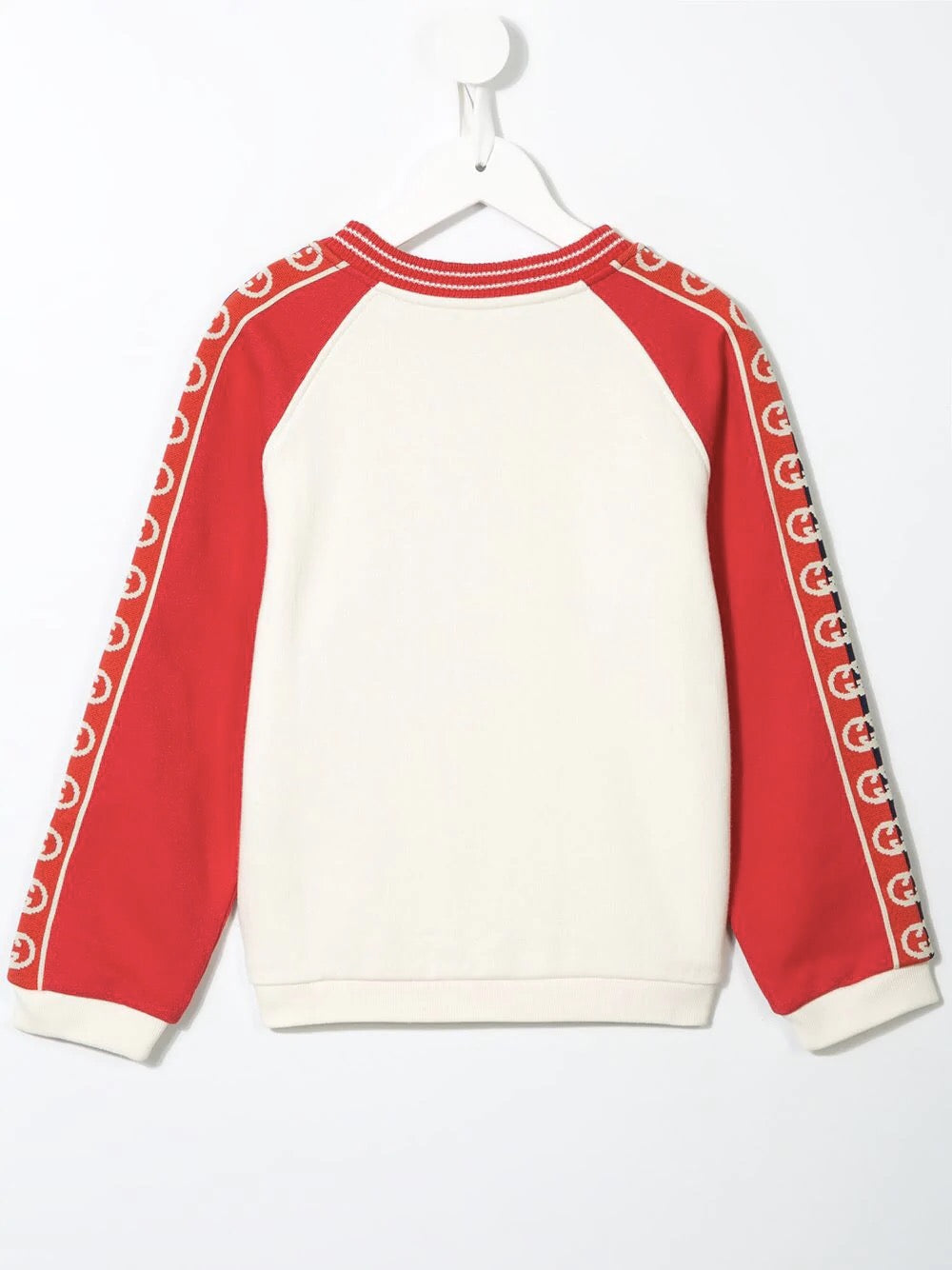 Boys & Girls Red GG Cotton Sweatshirt