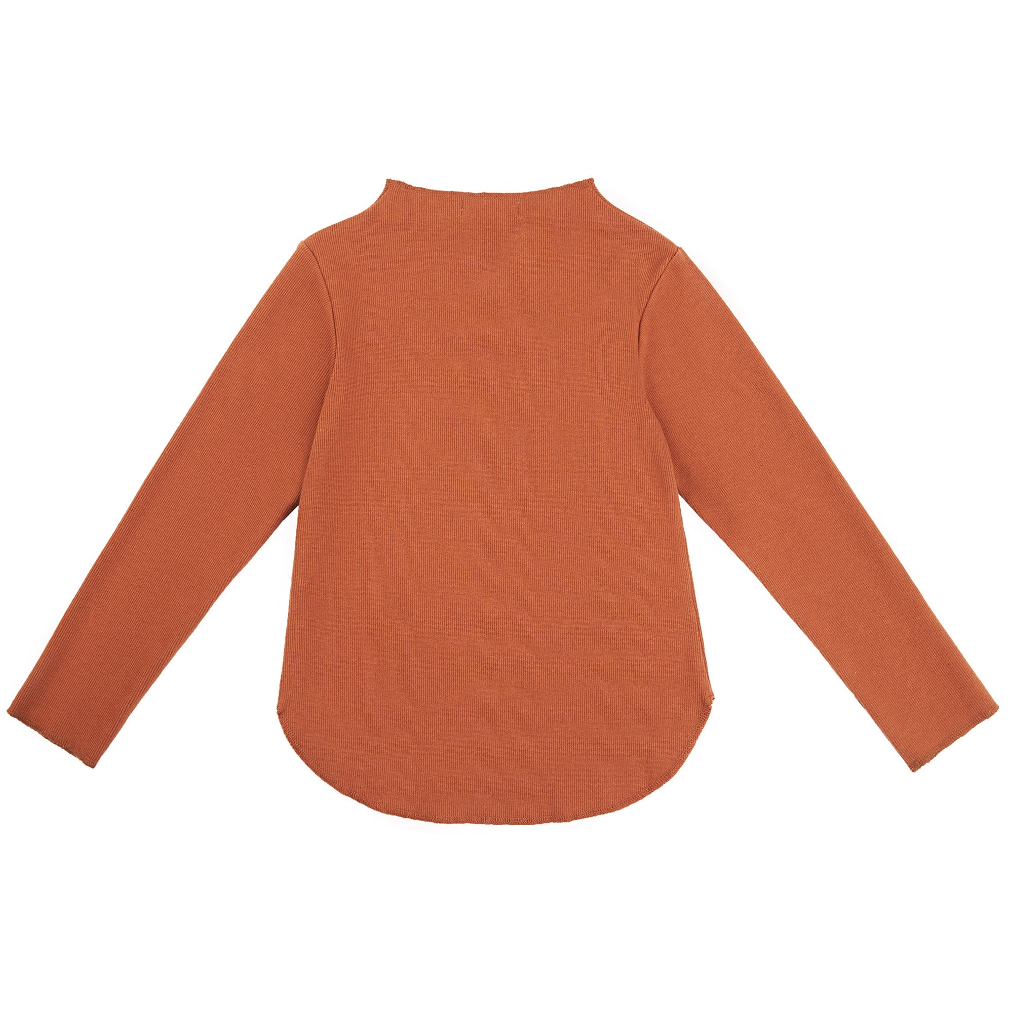 Girls Caramel Cotton Top