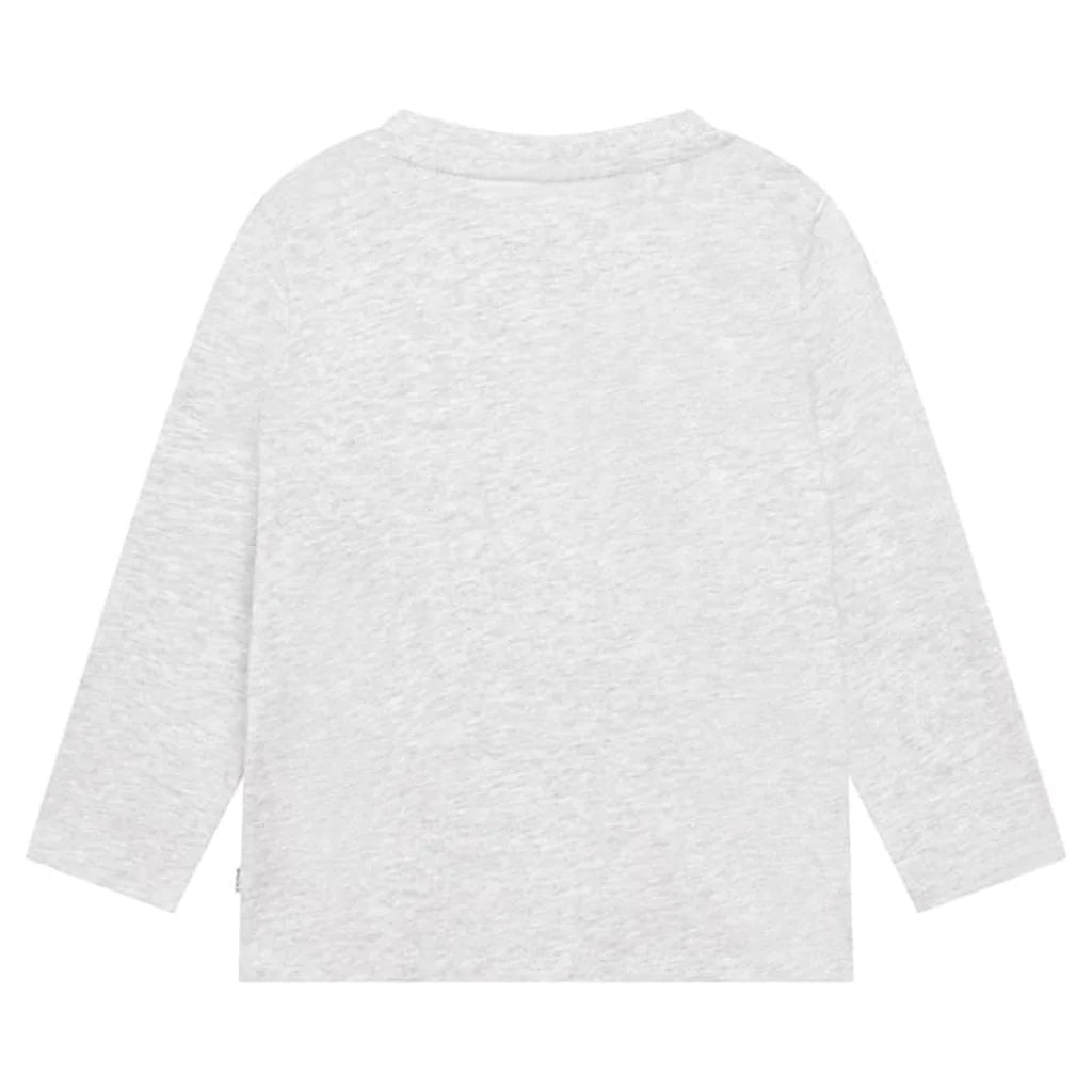 Baby Boys Grey Logo Cotton T-Shirt