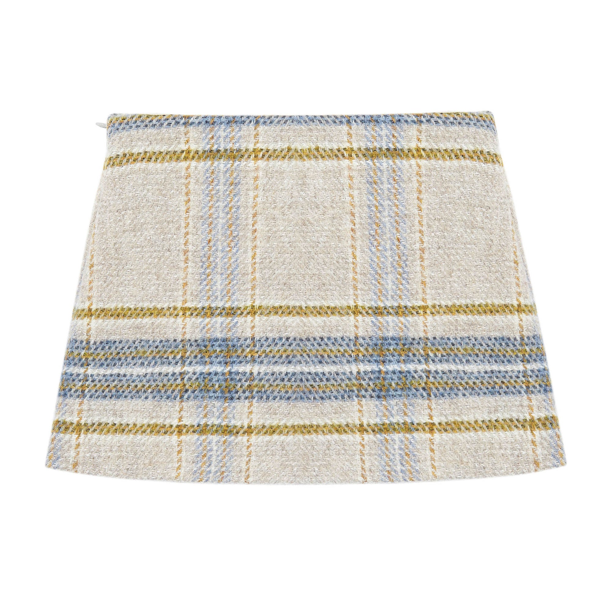 Girls Beige Wool Skirt