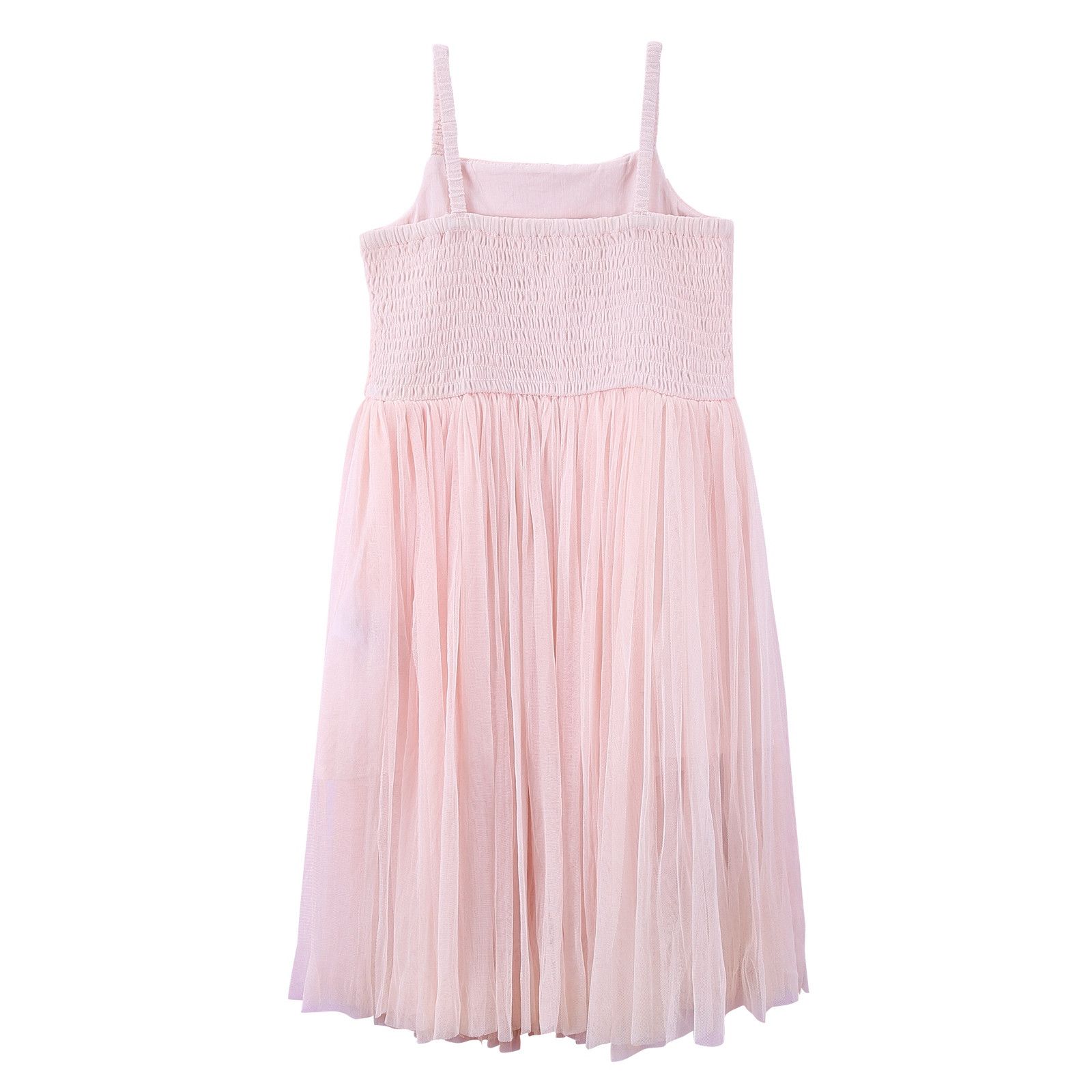 Girls Pink Ribbon Sleeveless Dress - CÉMAROSE | Children's Fashion Store - 2