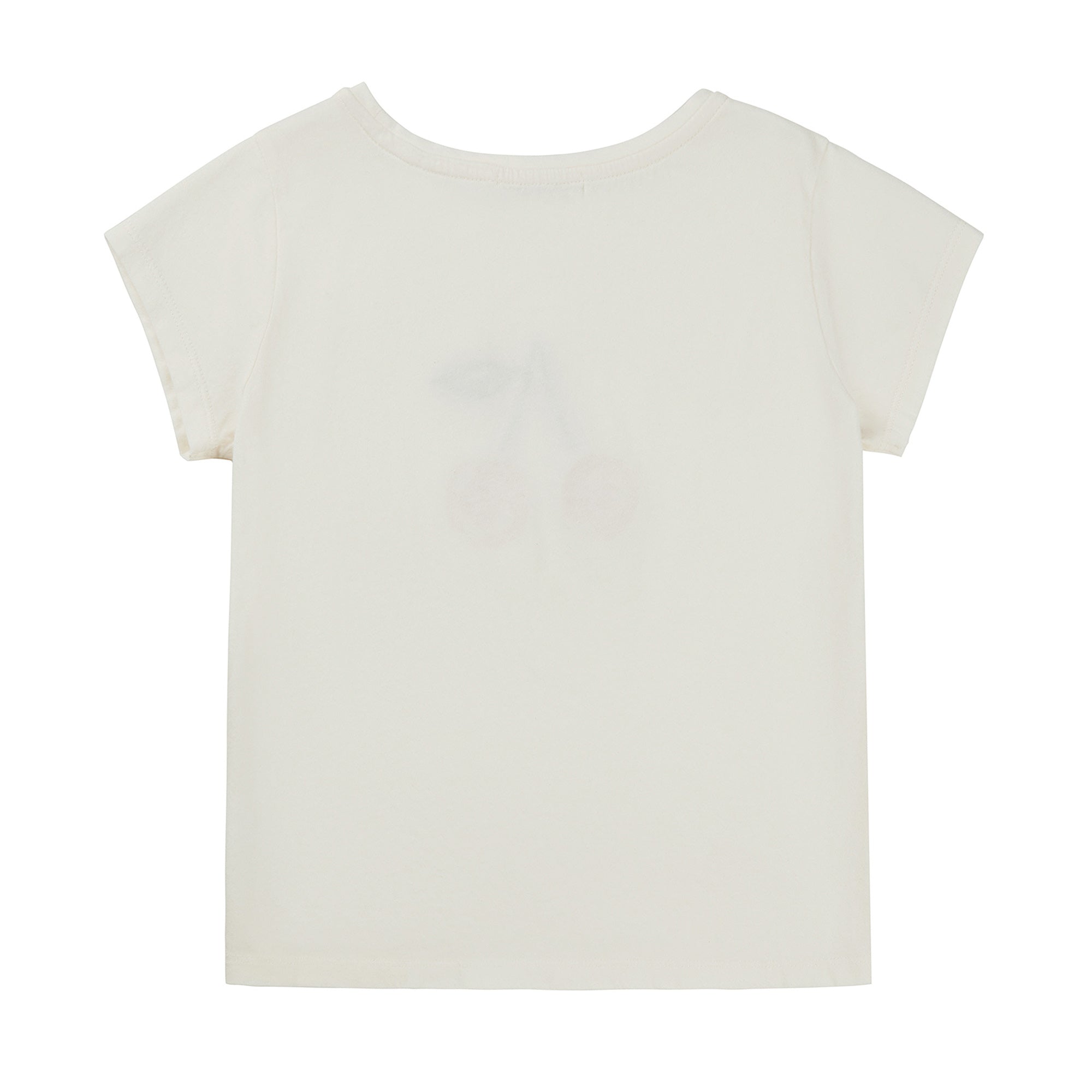 女童白色Logo短袖
