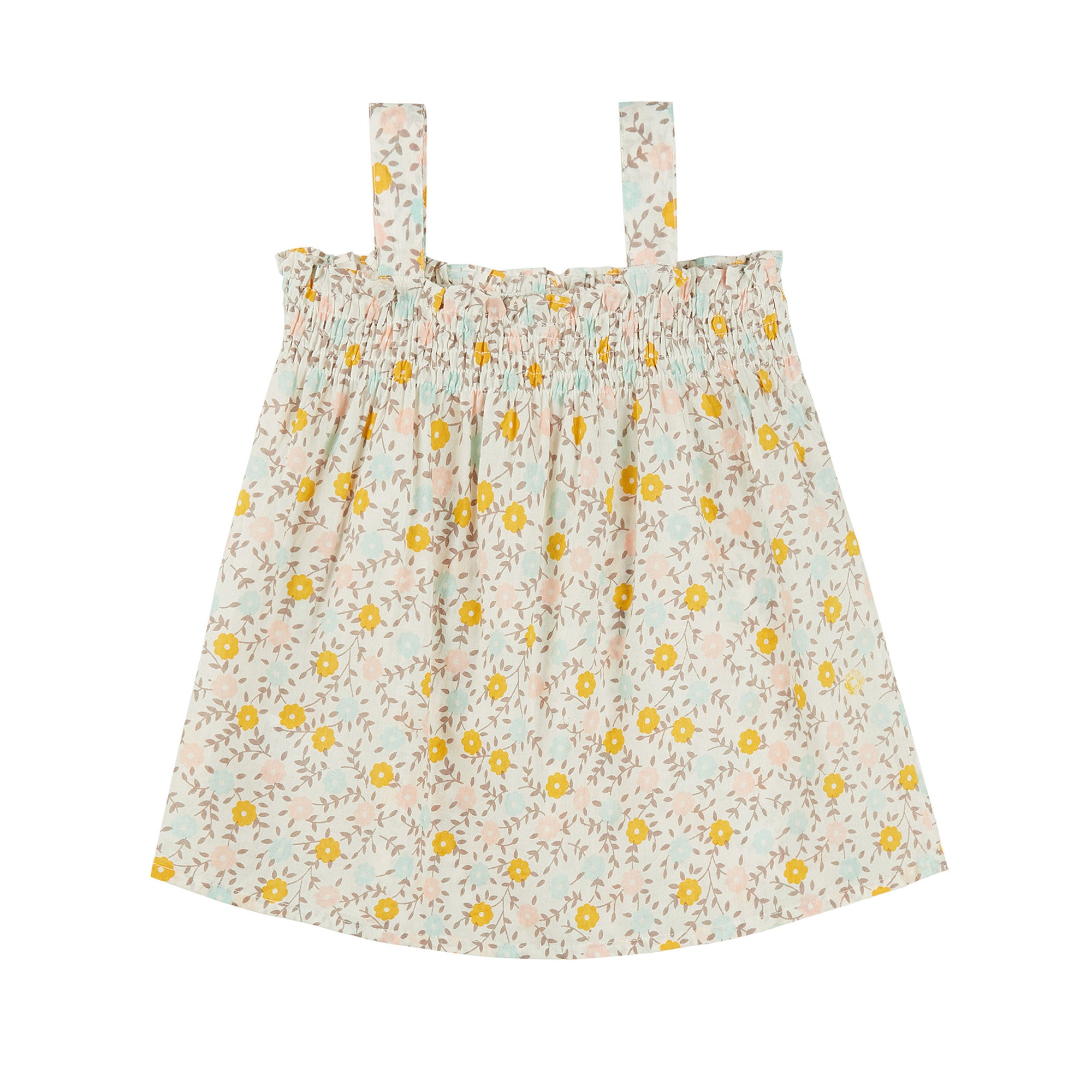 Baby Girls Flowers Cotton Set