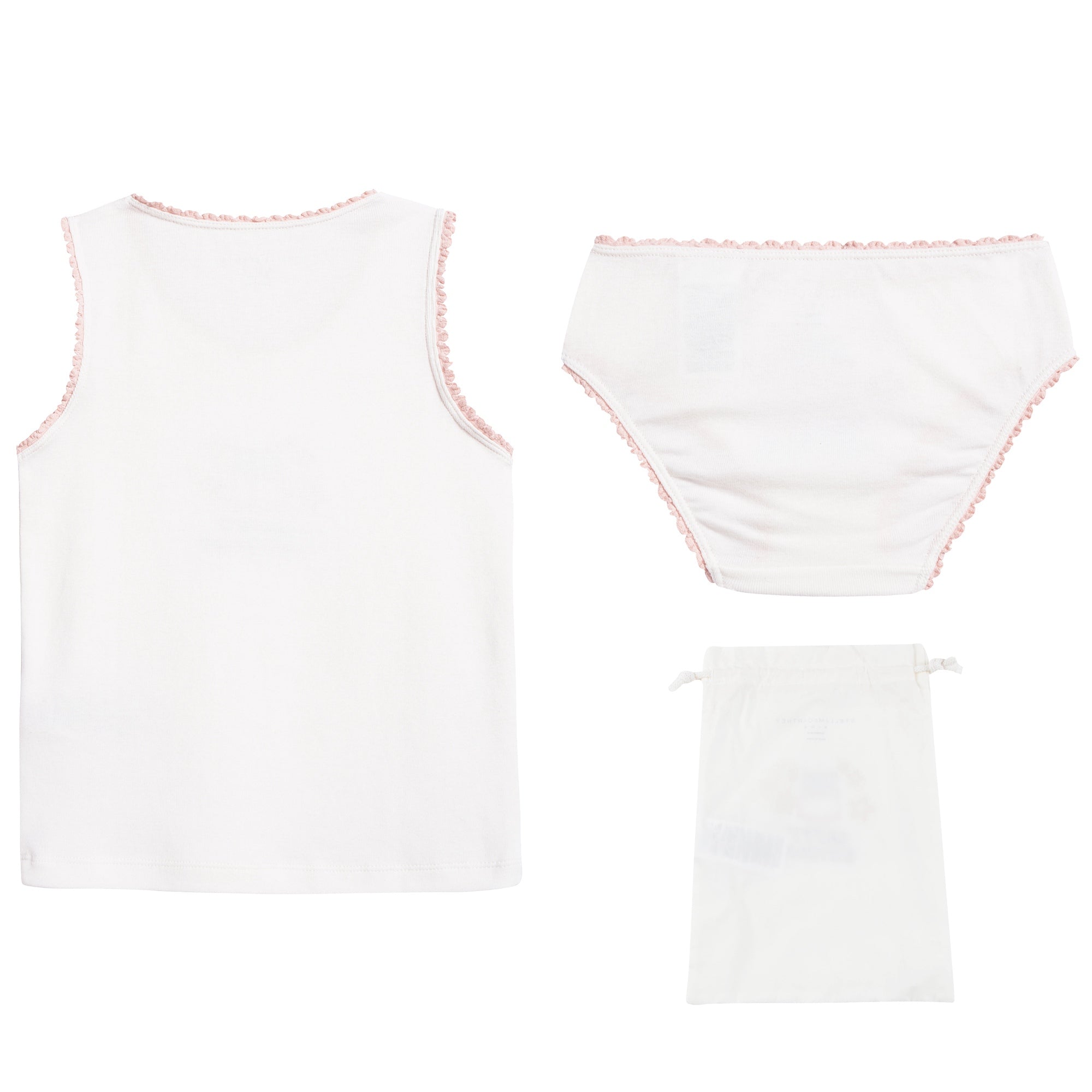 Girls White Anticipato Prim Set