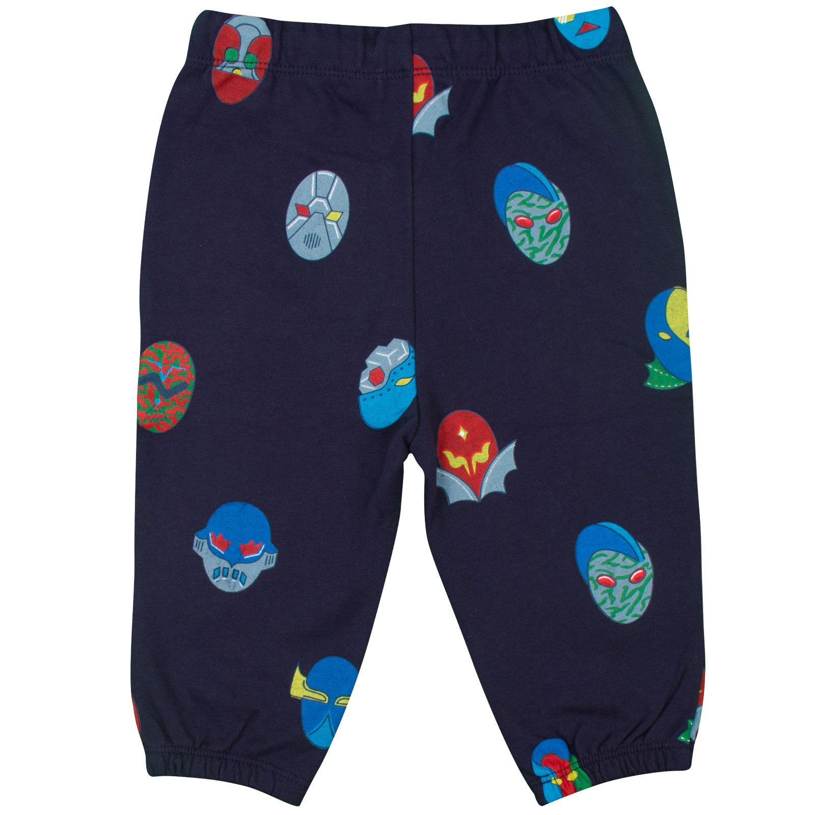 Loppie Baby Navy Blue Stella Super Heroes Printed Trousers - CÉMAROSE | Children's Fashion Store - 2