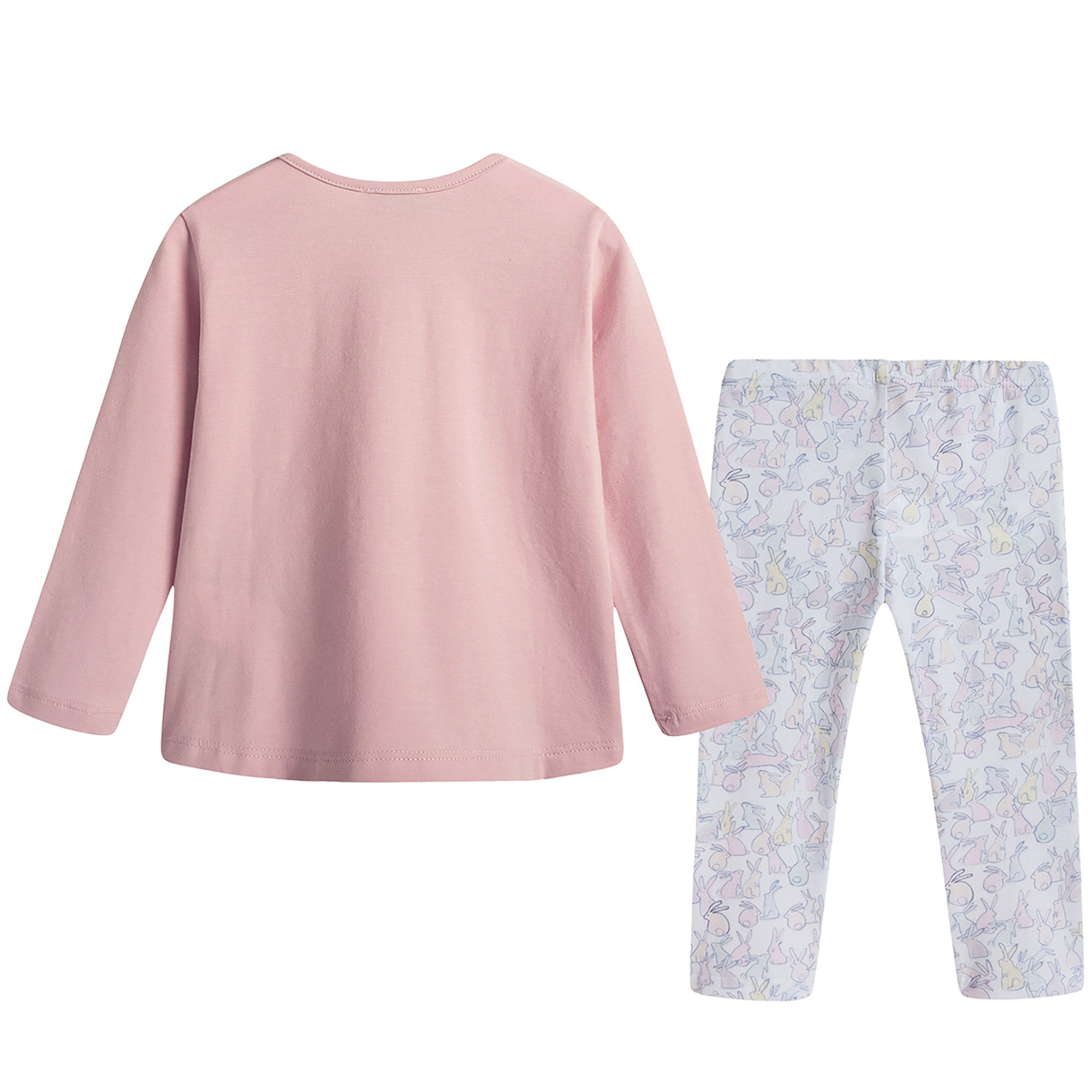 Girls Power Pink Tops & Bottoms 2 Pieces Pyjama - CÉMAROSE | Children's Fashion Store - 2