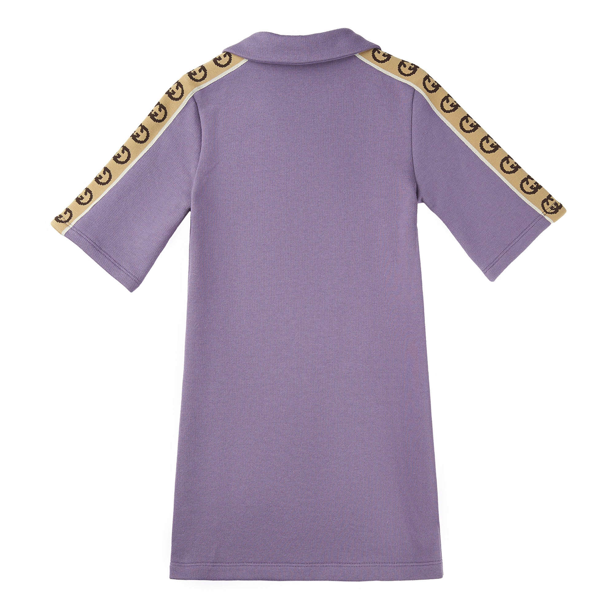 Girls Purple Cotton Dress