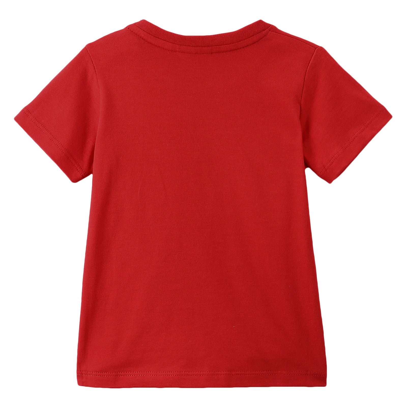 Baby Boys Red Cotton 'Monster' Printed T-Shirt - CÉMAROSE | Children's Fashion Store - 2