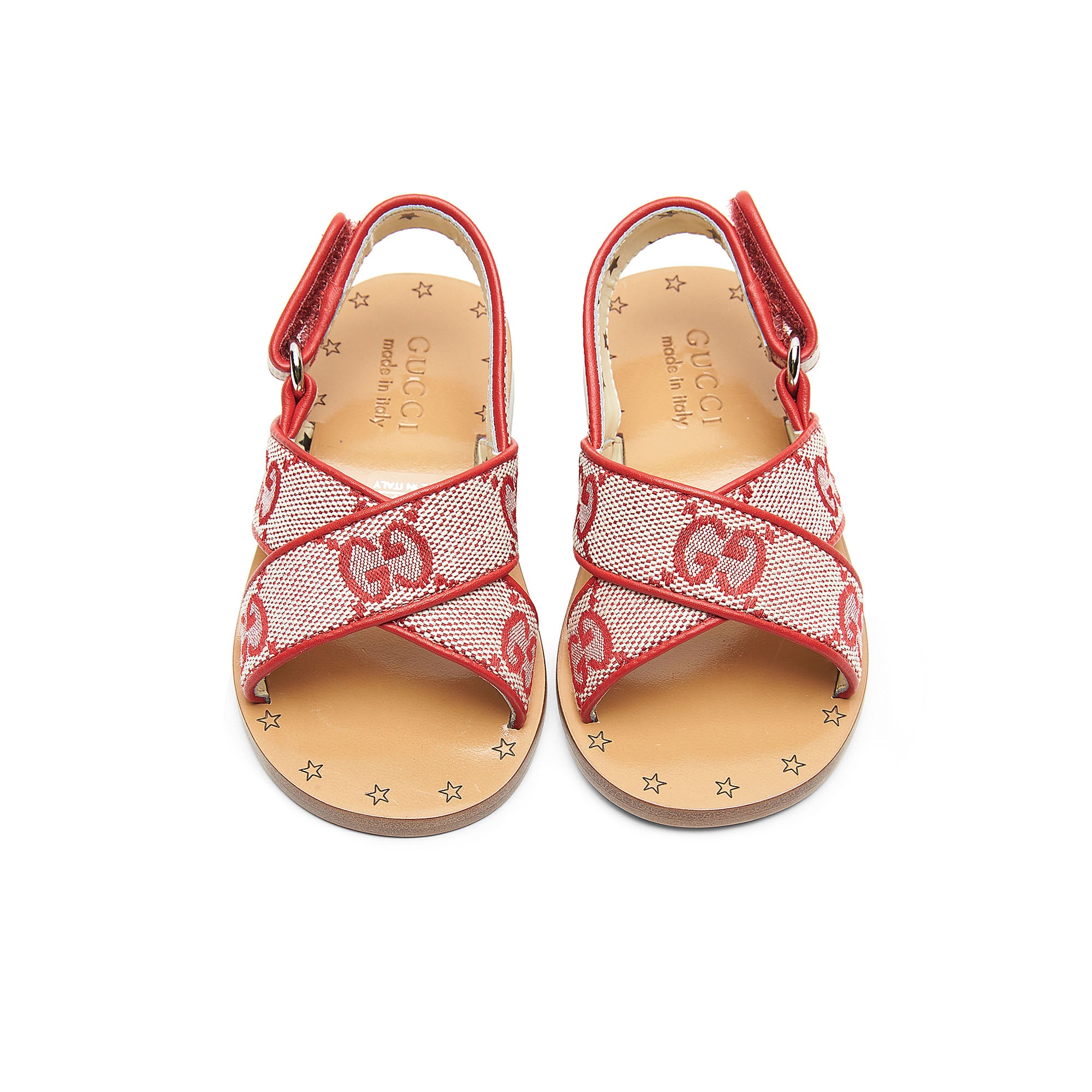 Baby Girls Red Logo Sandals