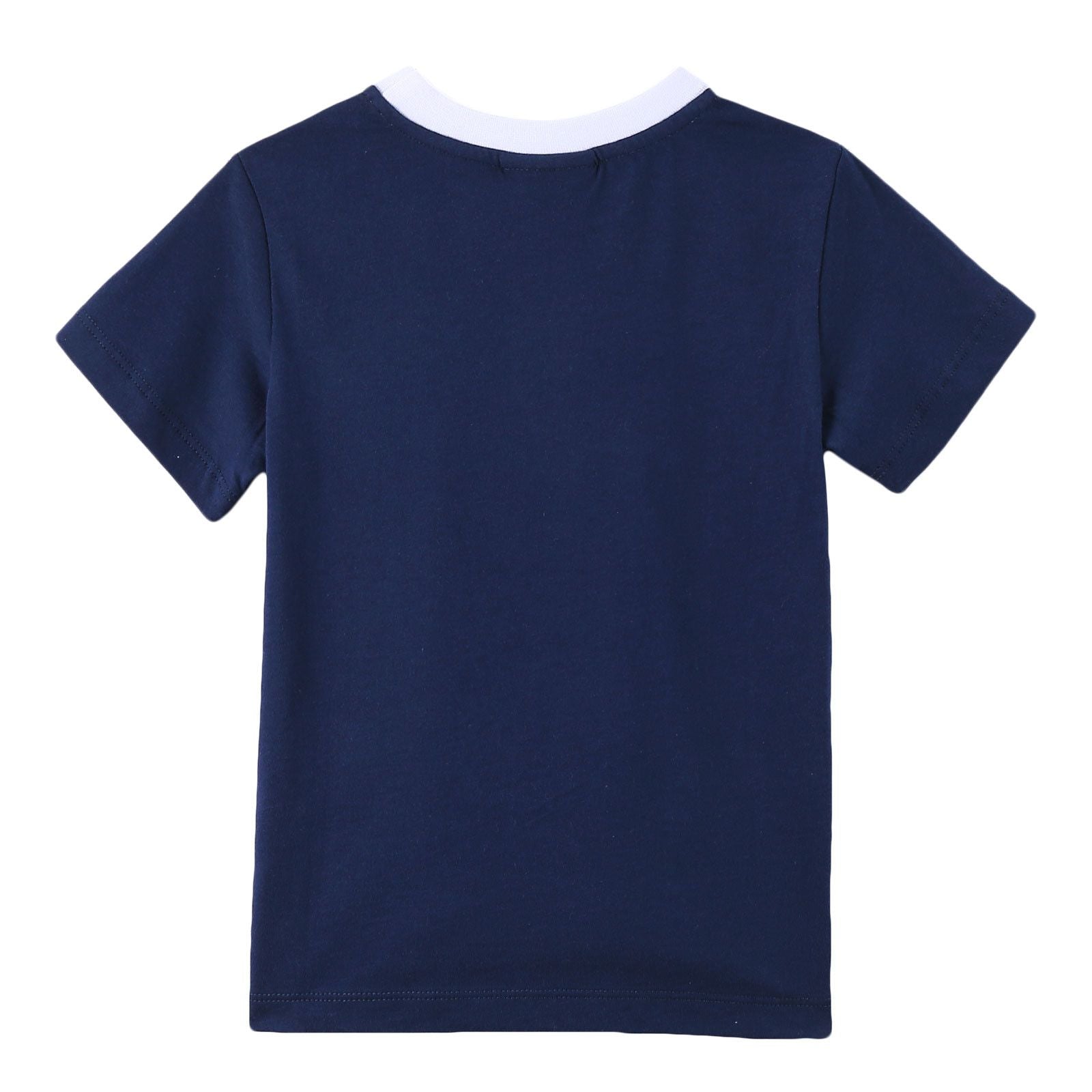 Boys Grey&Blue 'FF Monster' Printed Cotton T-Shirt - CÉMAROSE | Children's Fashion Store - 2