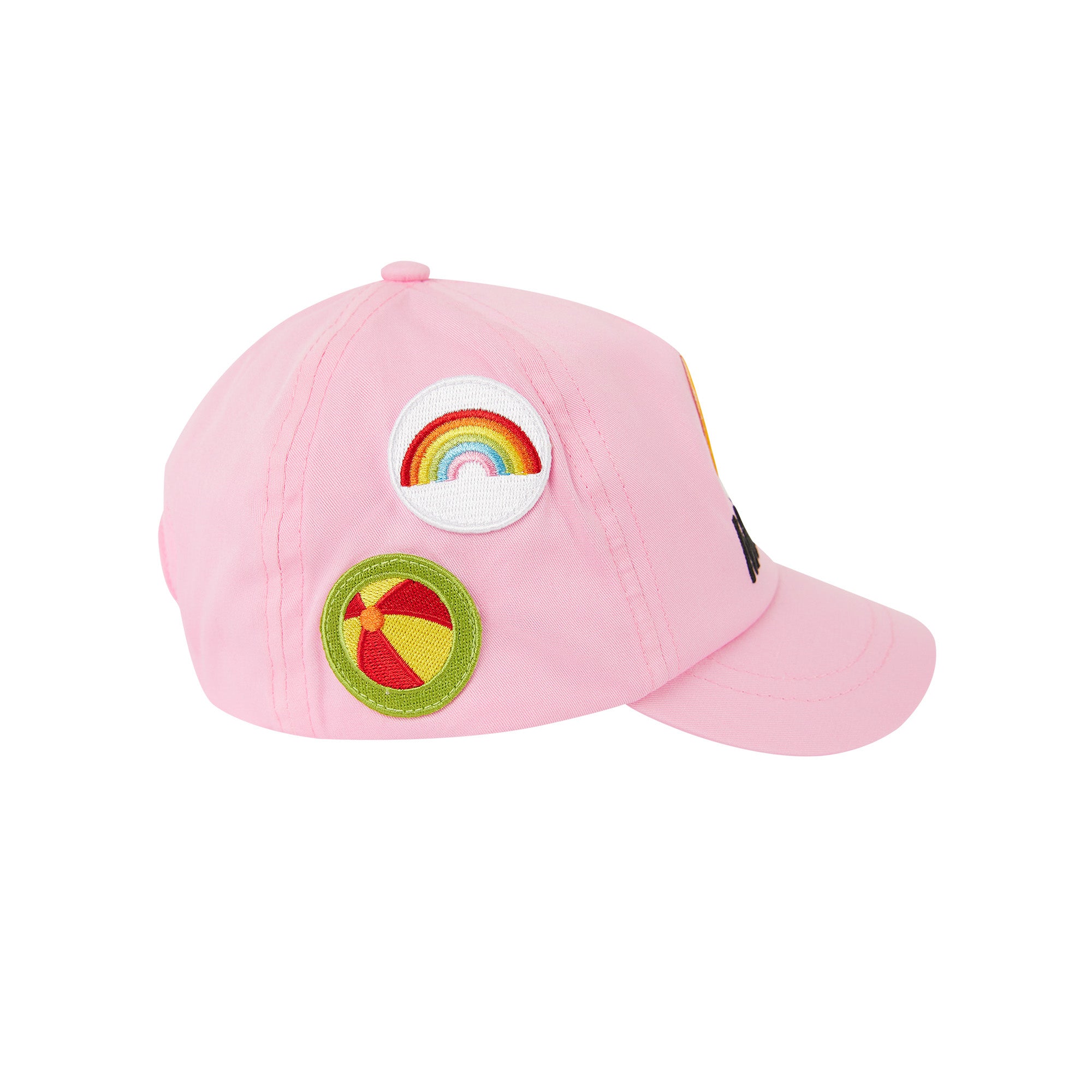 Boys & Girls Pink Logo Cap