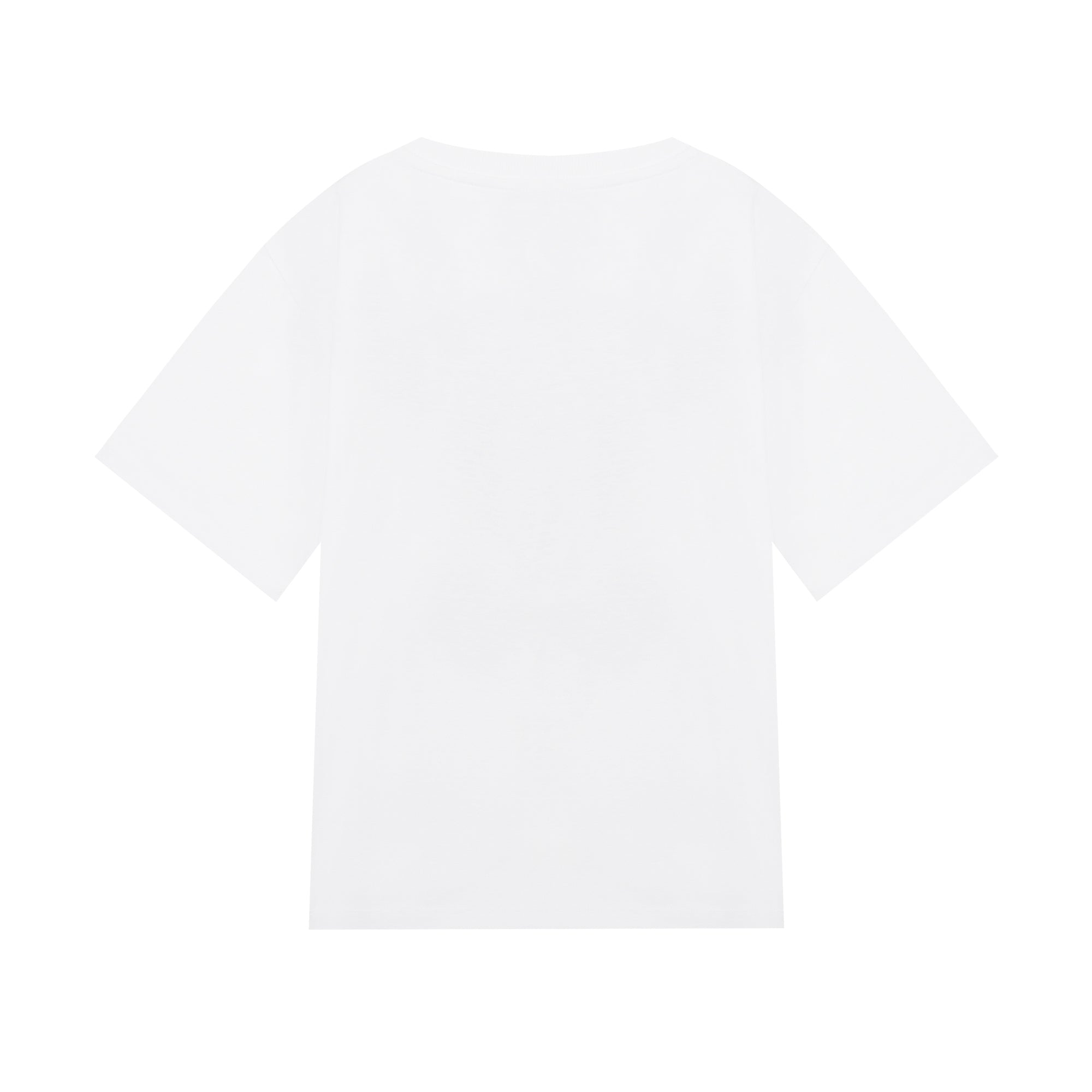Boys & Girls White Logo Cotton T-Shirt