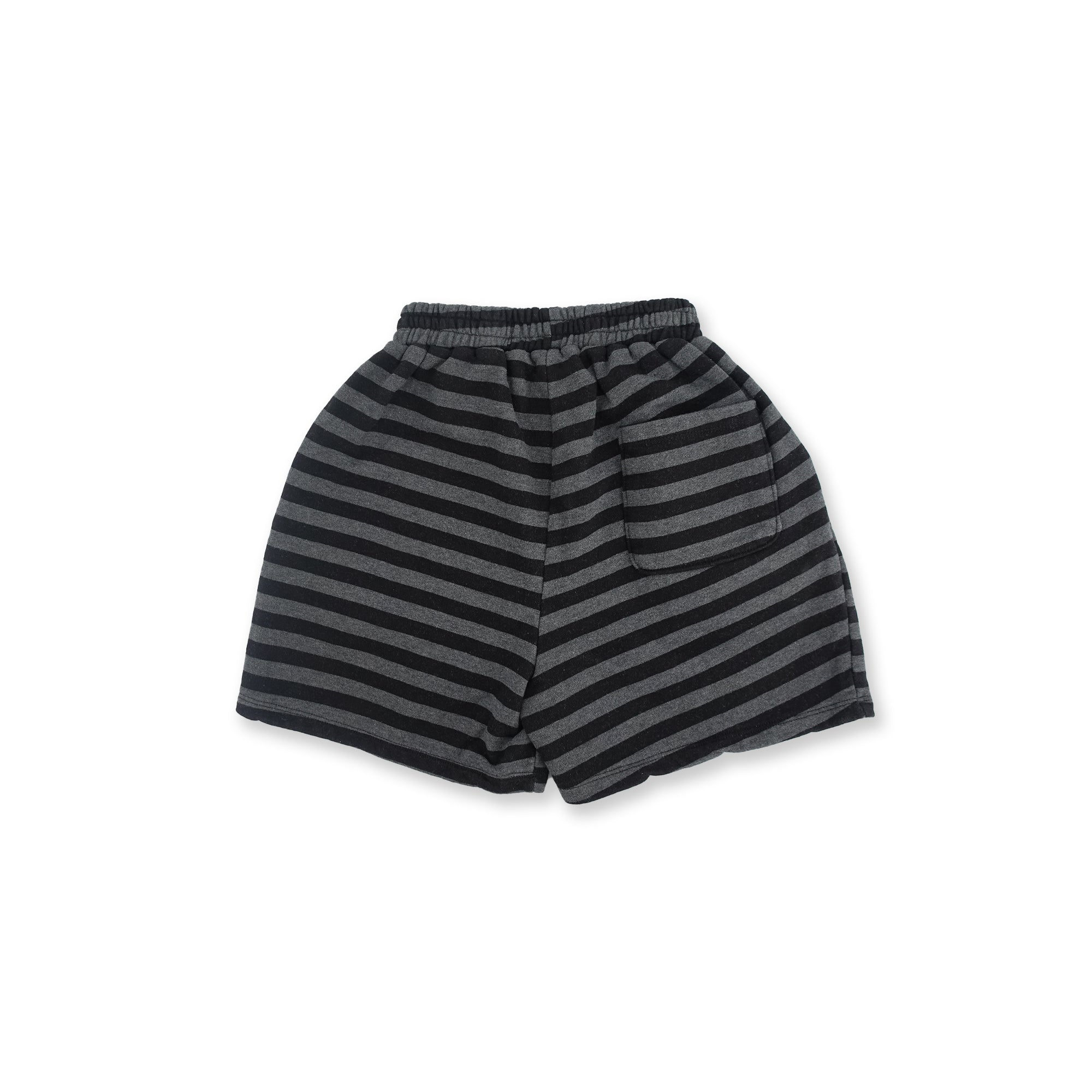 Boys & Girls Navy Stripes Cotton Shorts