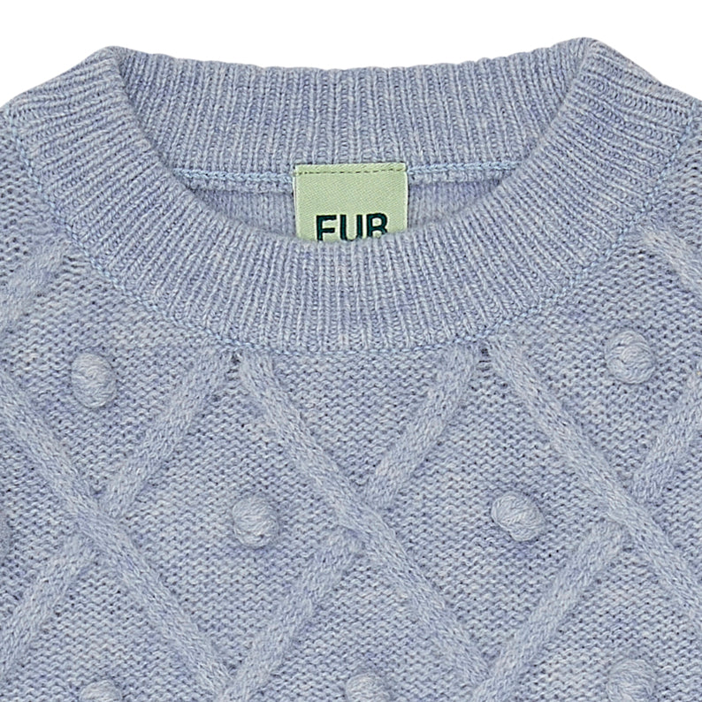 Boys & Girls Light Blue Wool Sweater