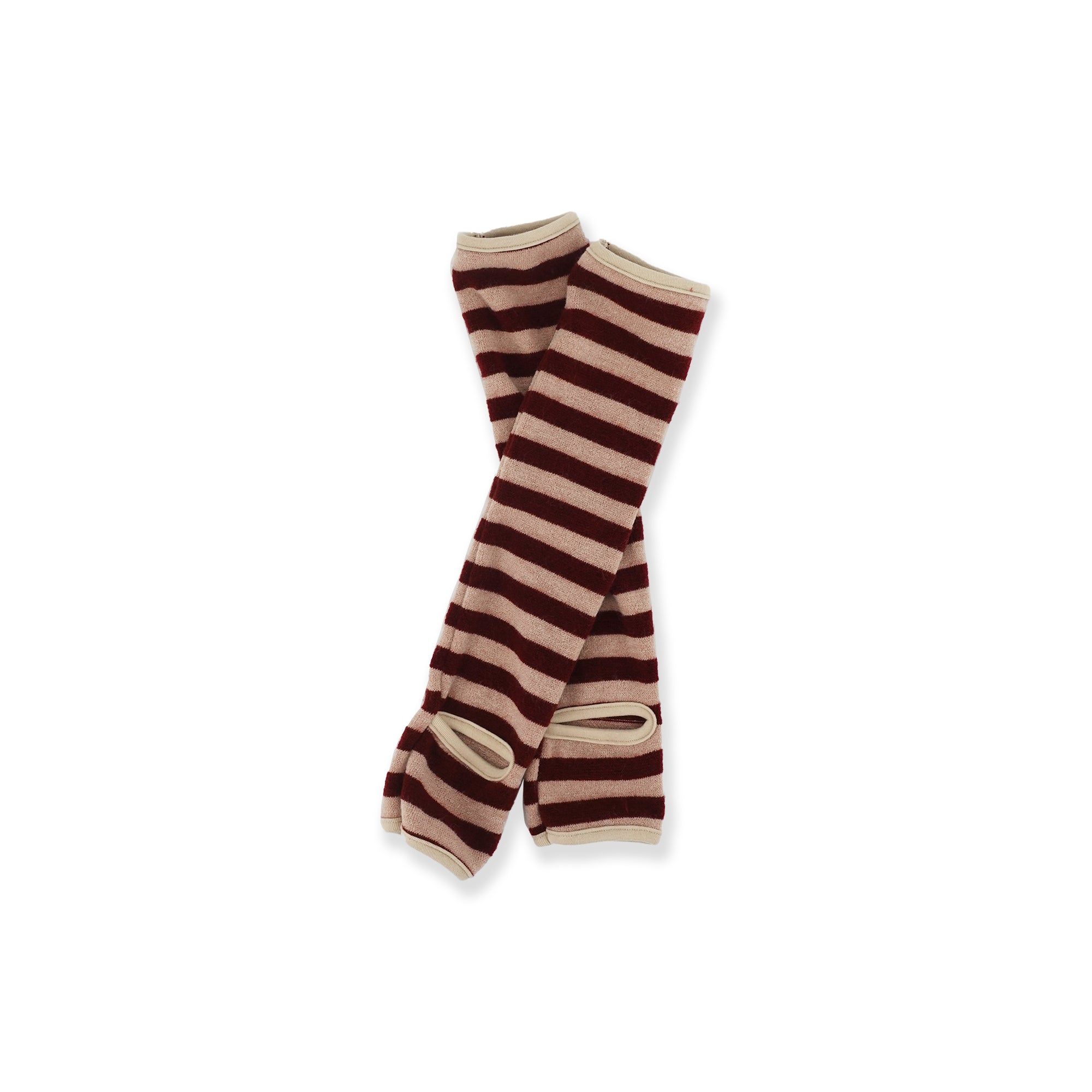 Boys & Girls Red Stripes Warm Up Socks
