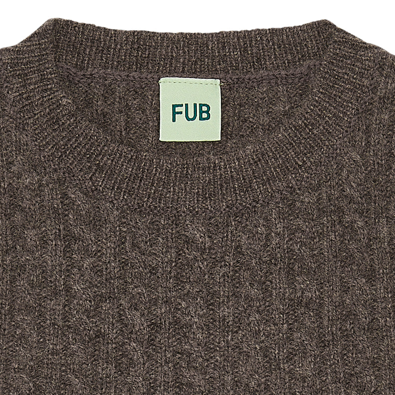 Boys & Girls Brown Wool Vest