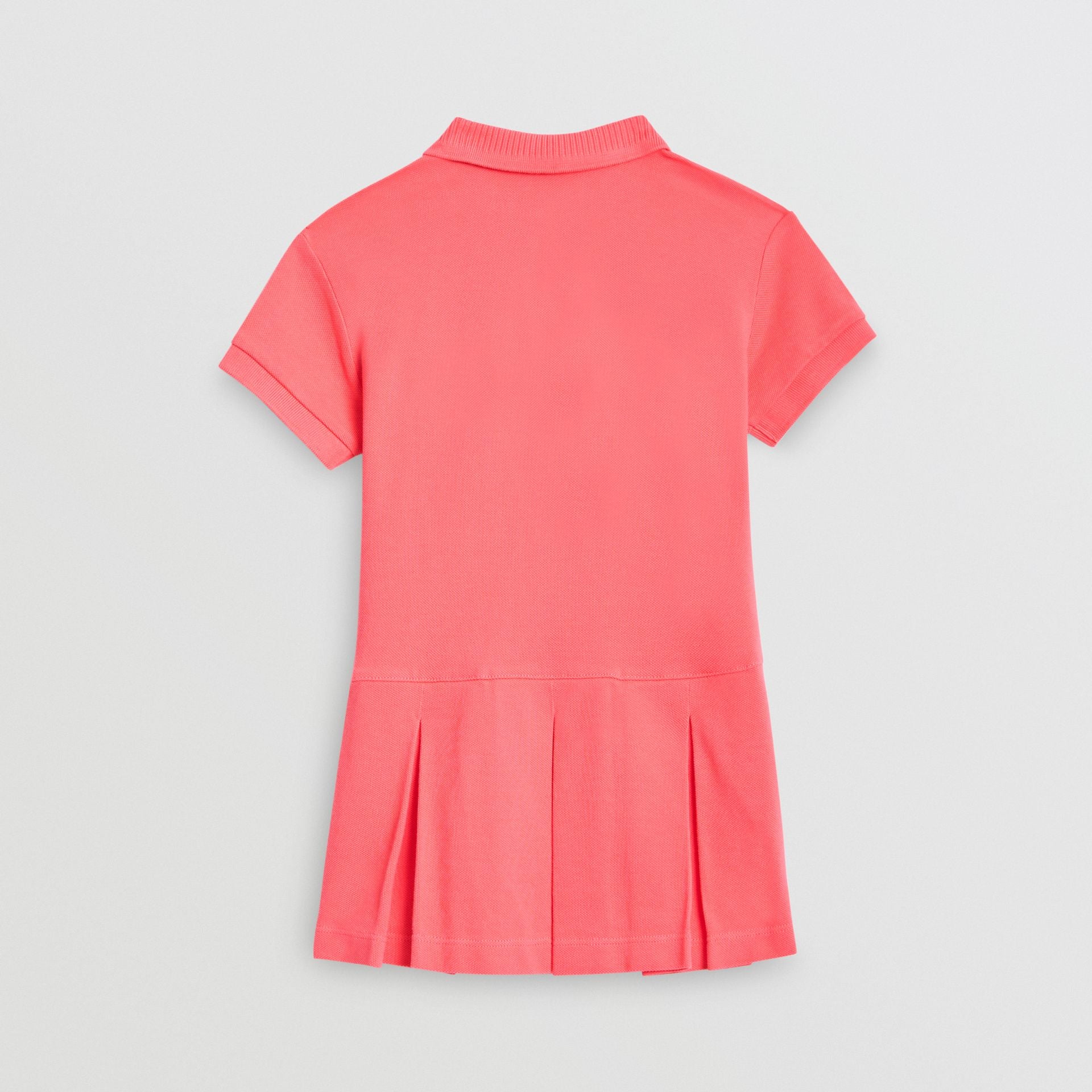 Girls Bright Pink Cotton Dress