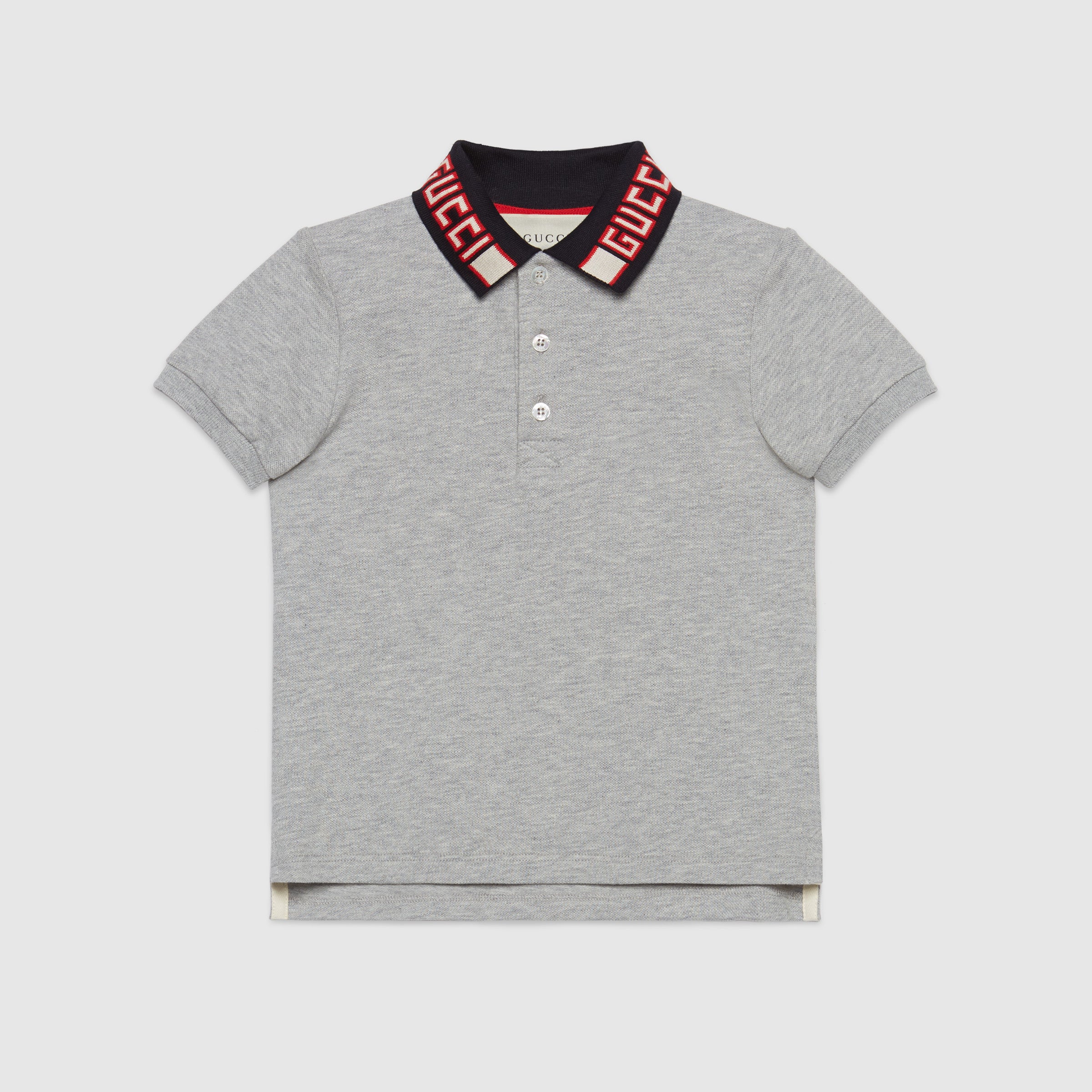 Boys Grey Cotton T-shirt