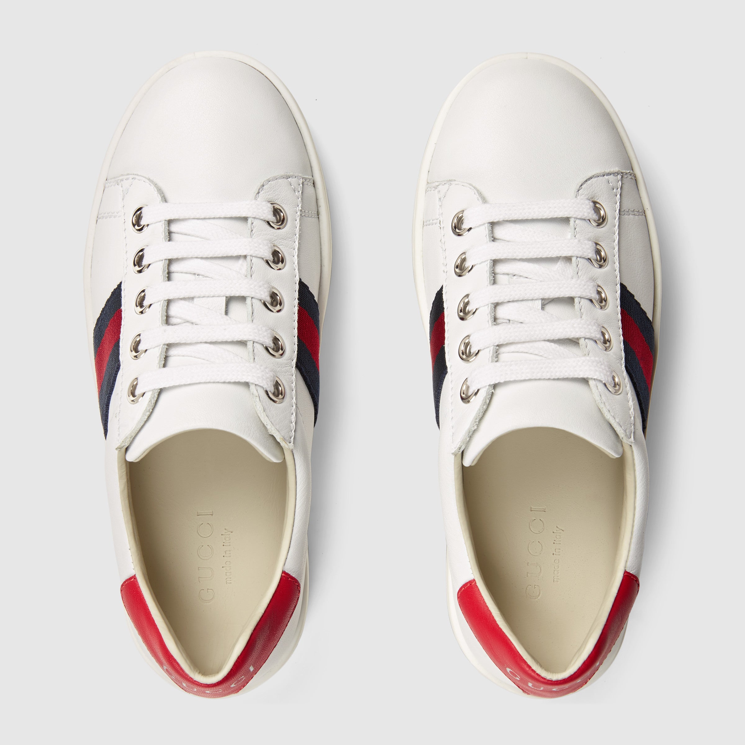 Girls White Sports Shoes