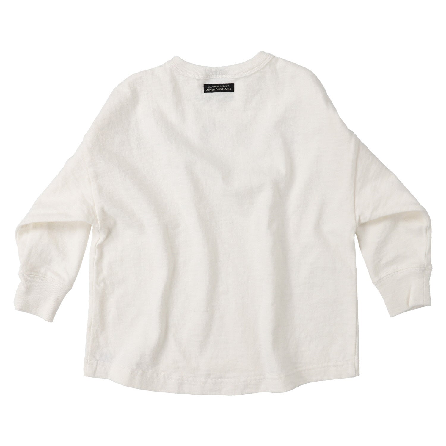 Boys & Girls White Logo Cotton T-Shirt