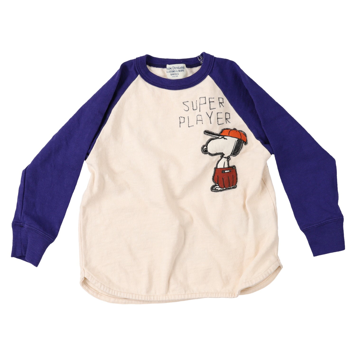 Boys & Girls Blue Printed Cotton T-Shirt