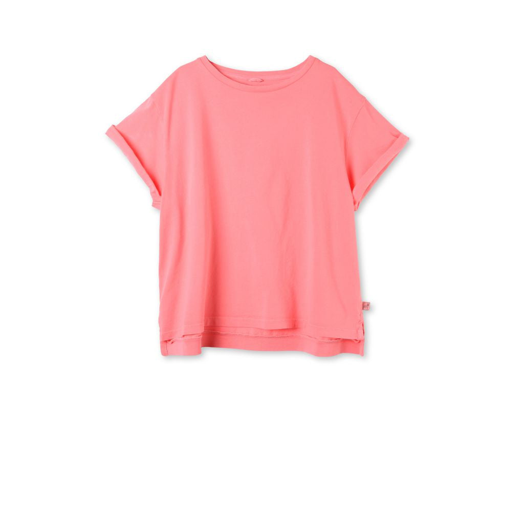 Girls Bright Pink Plum T-shirt