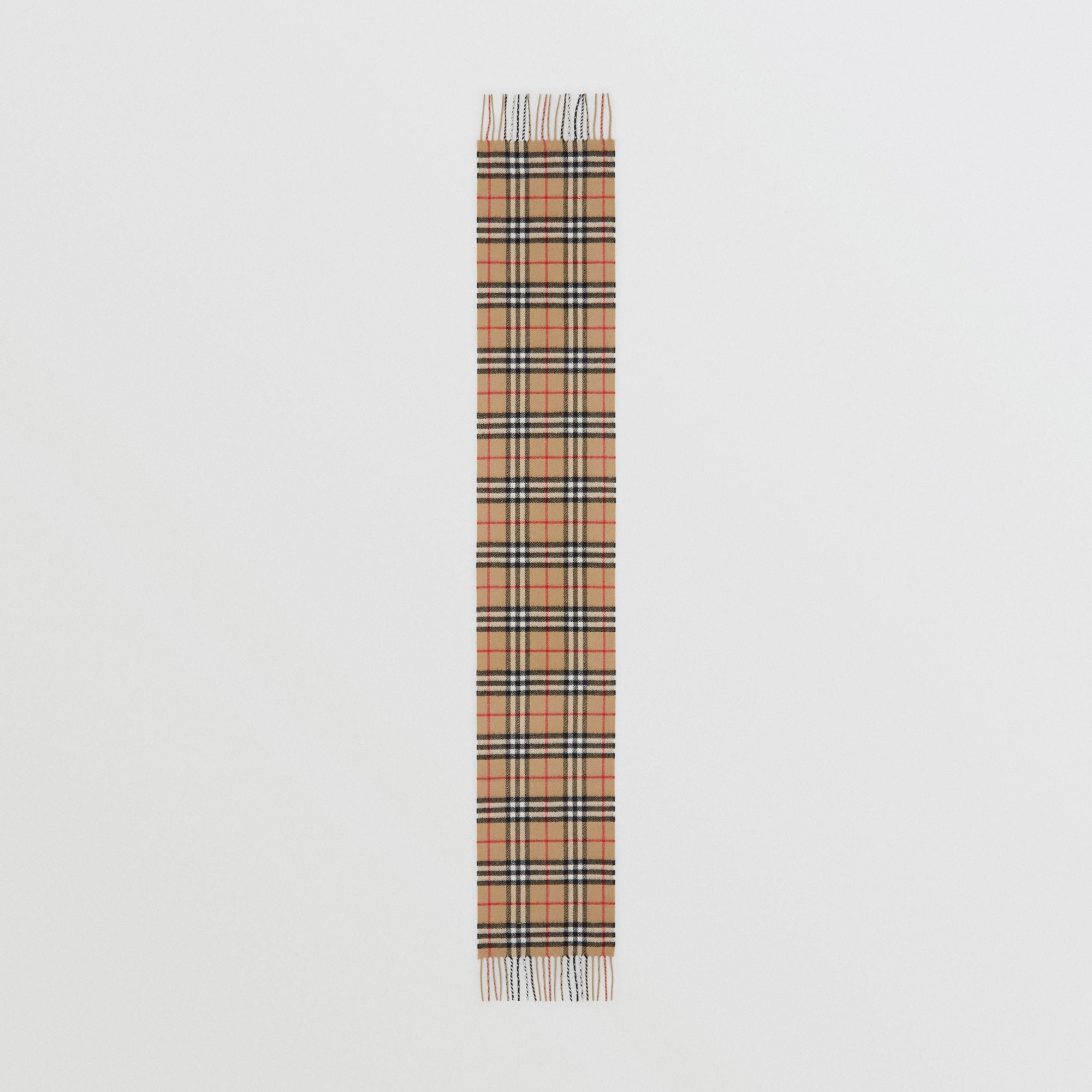 Boys & Girls Archive Beige Cashmere Scarf (127 x 20CM)