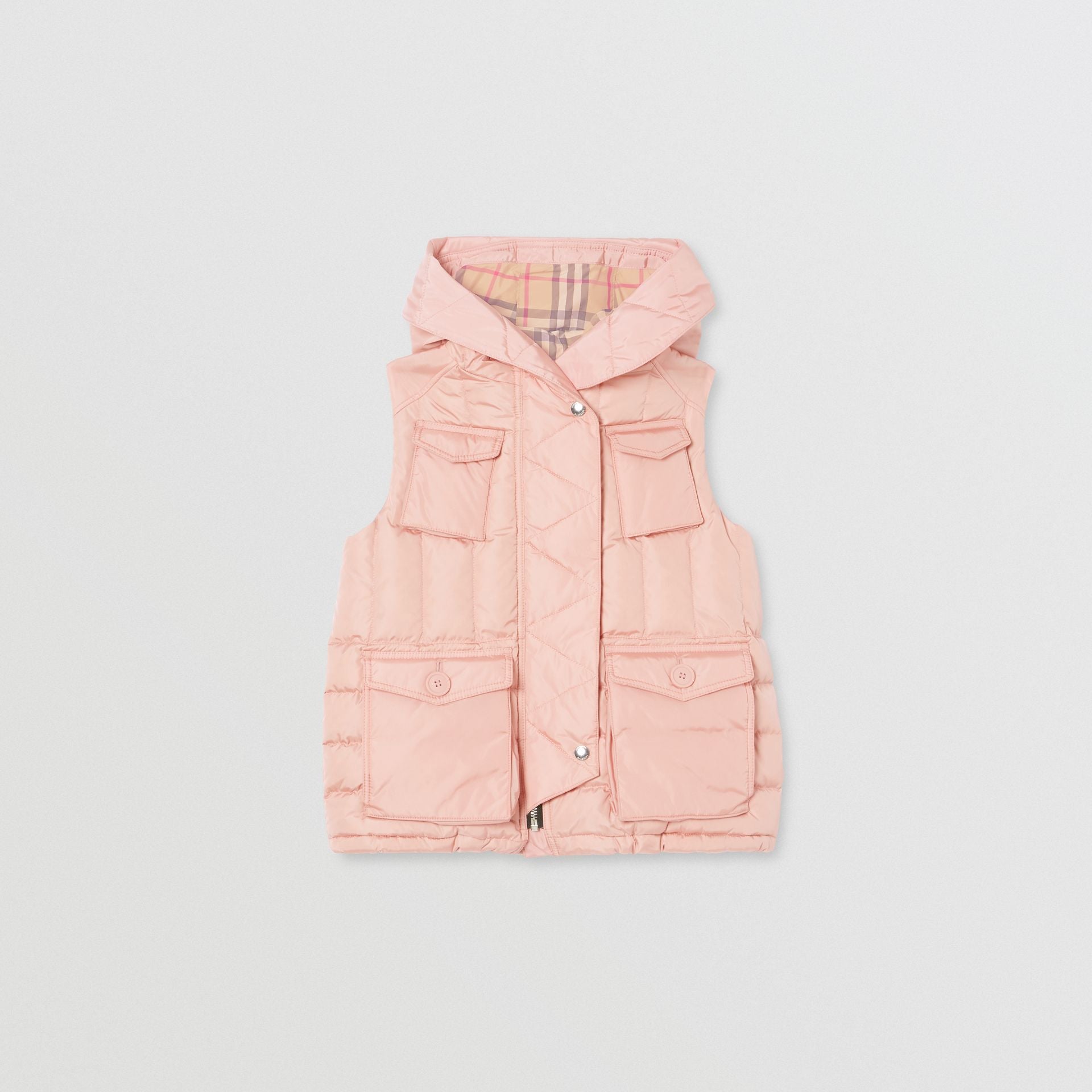 Girls Pink Gilet