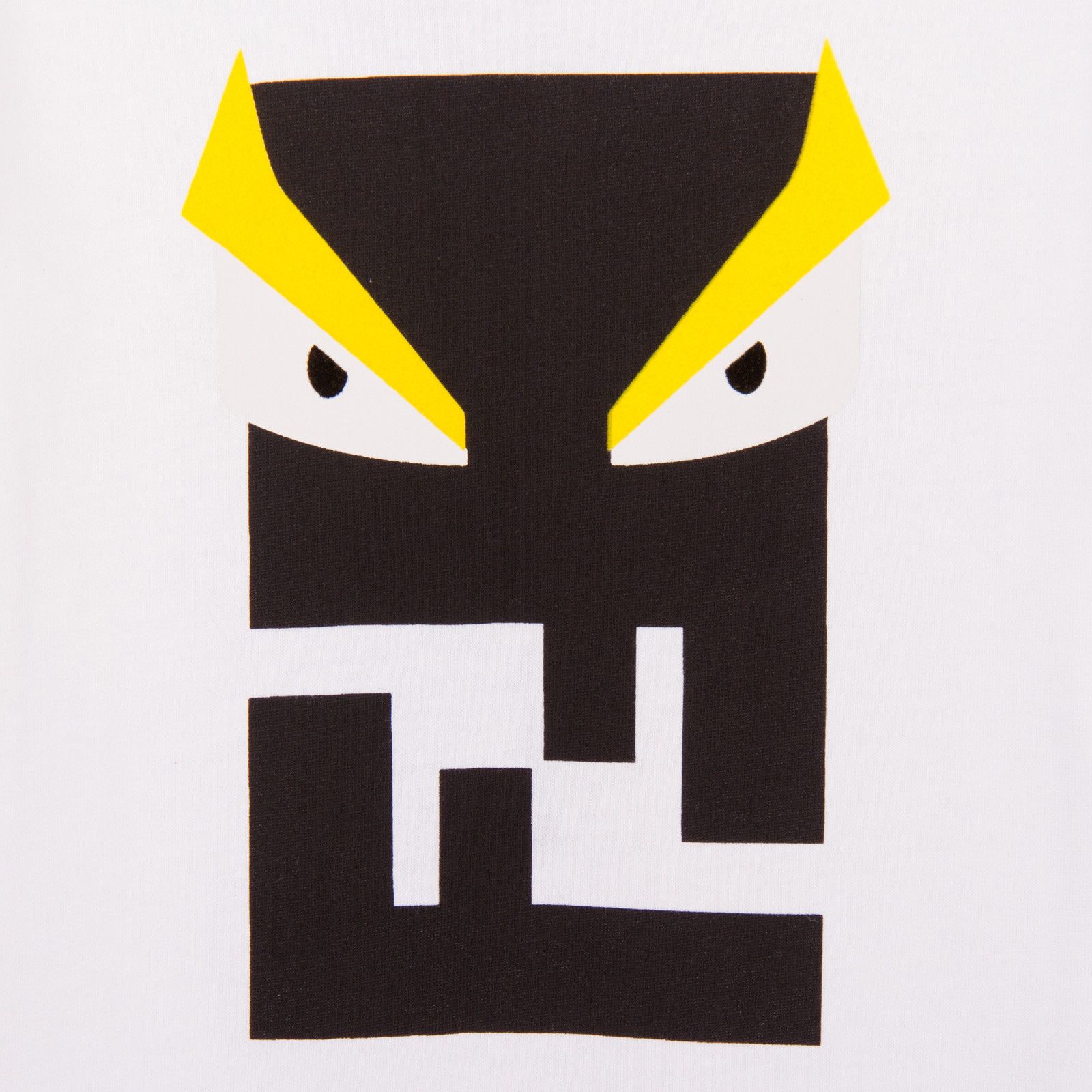 Boys White Printed Monster Cotton T-Shirt - CÉMAROSE | Children's Fashion Store - 2