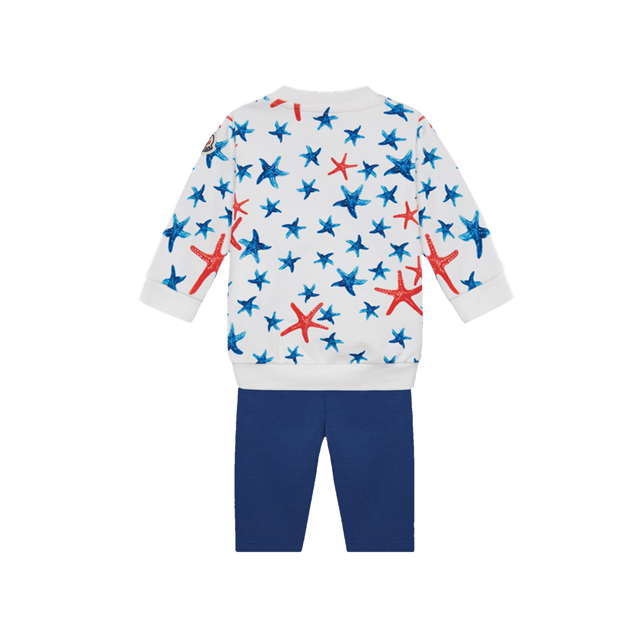 Baby Boys White Star Printed Sets