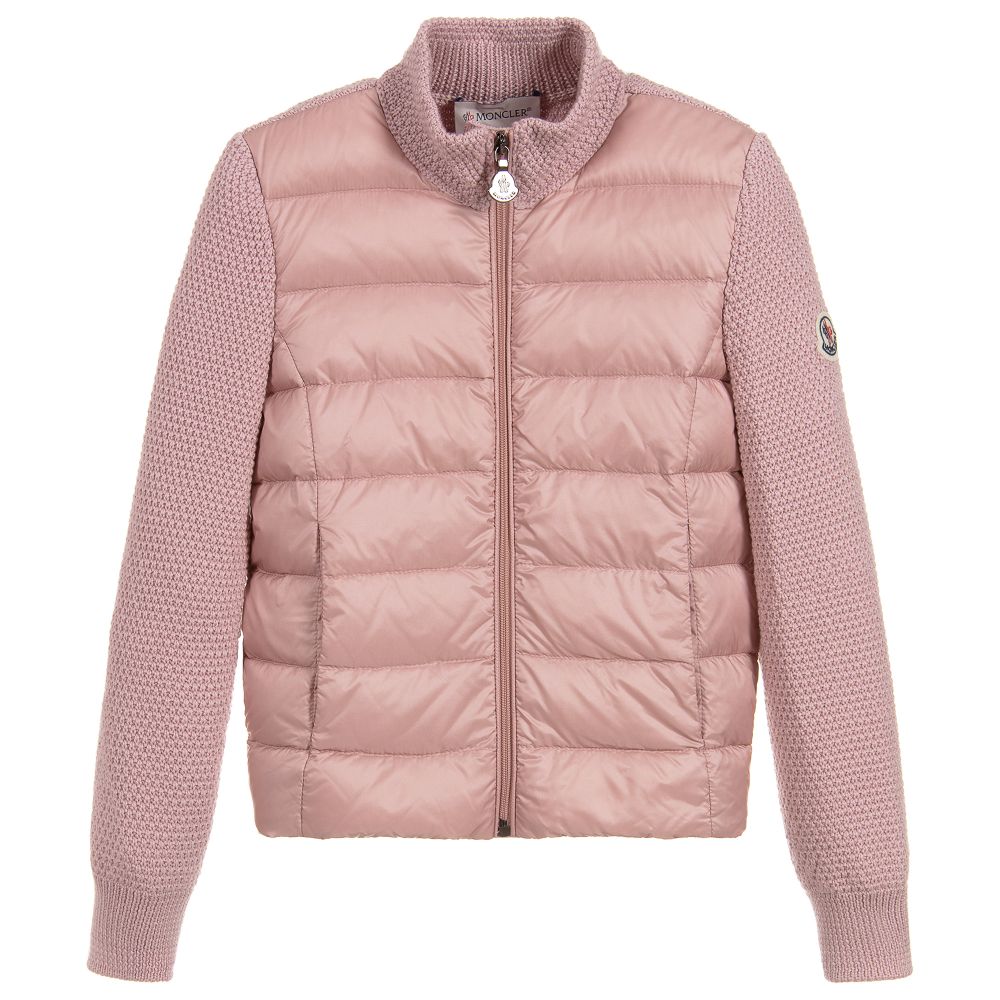 Girls Light Pink "MAGLIA" Cardigan