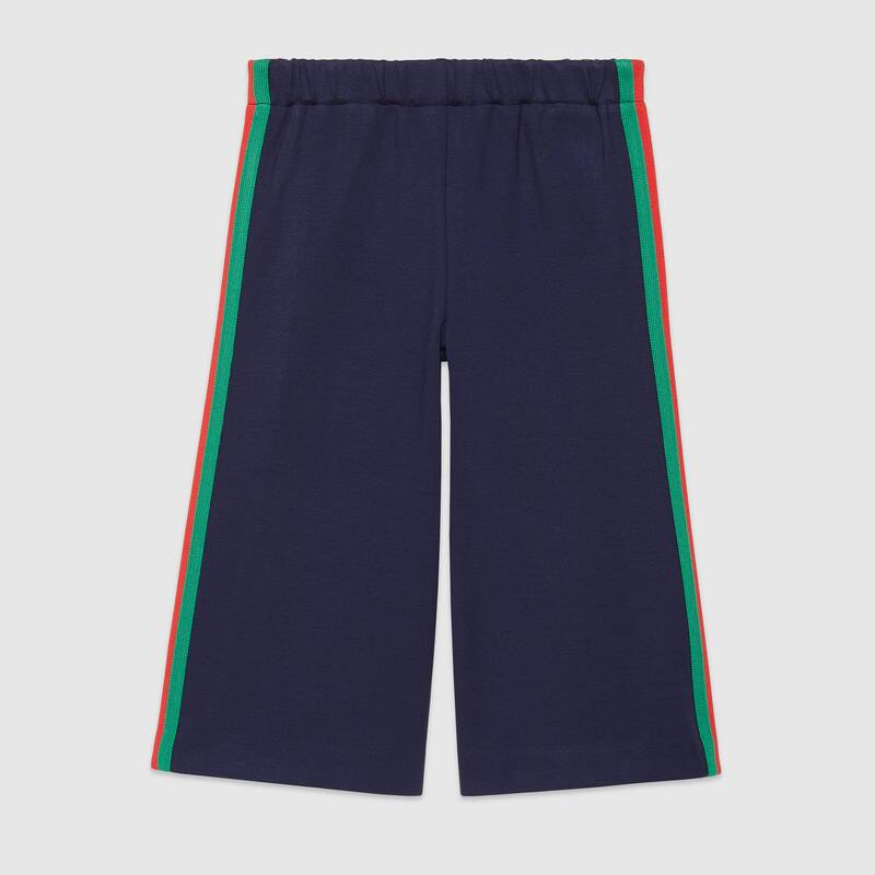 Girls Navy Blue Cord Trousers