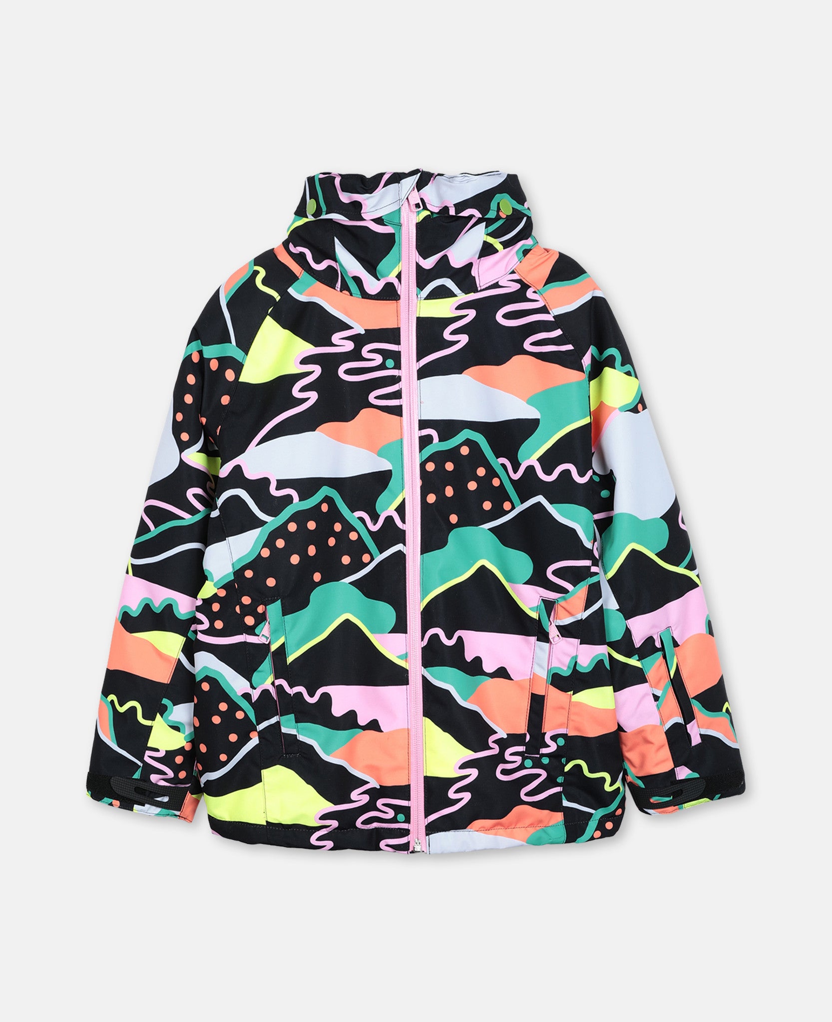 Girls Black Ski Jacket