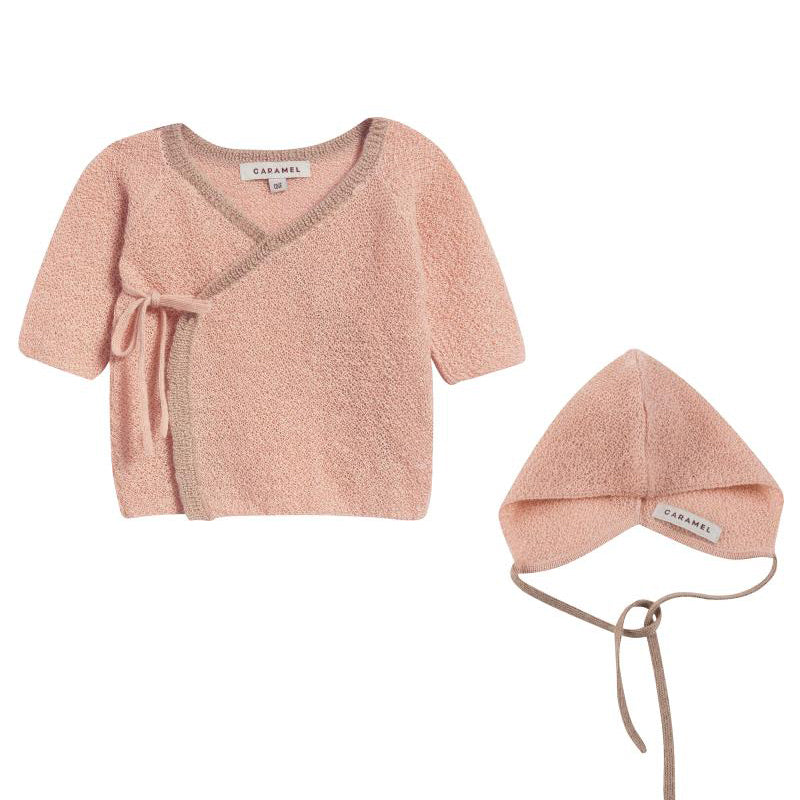 Baby Girls Pink Baby Alpaca Knitwear Gifting