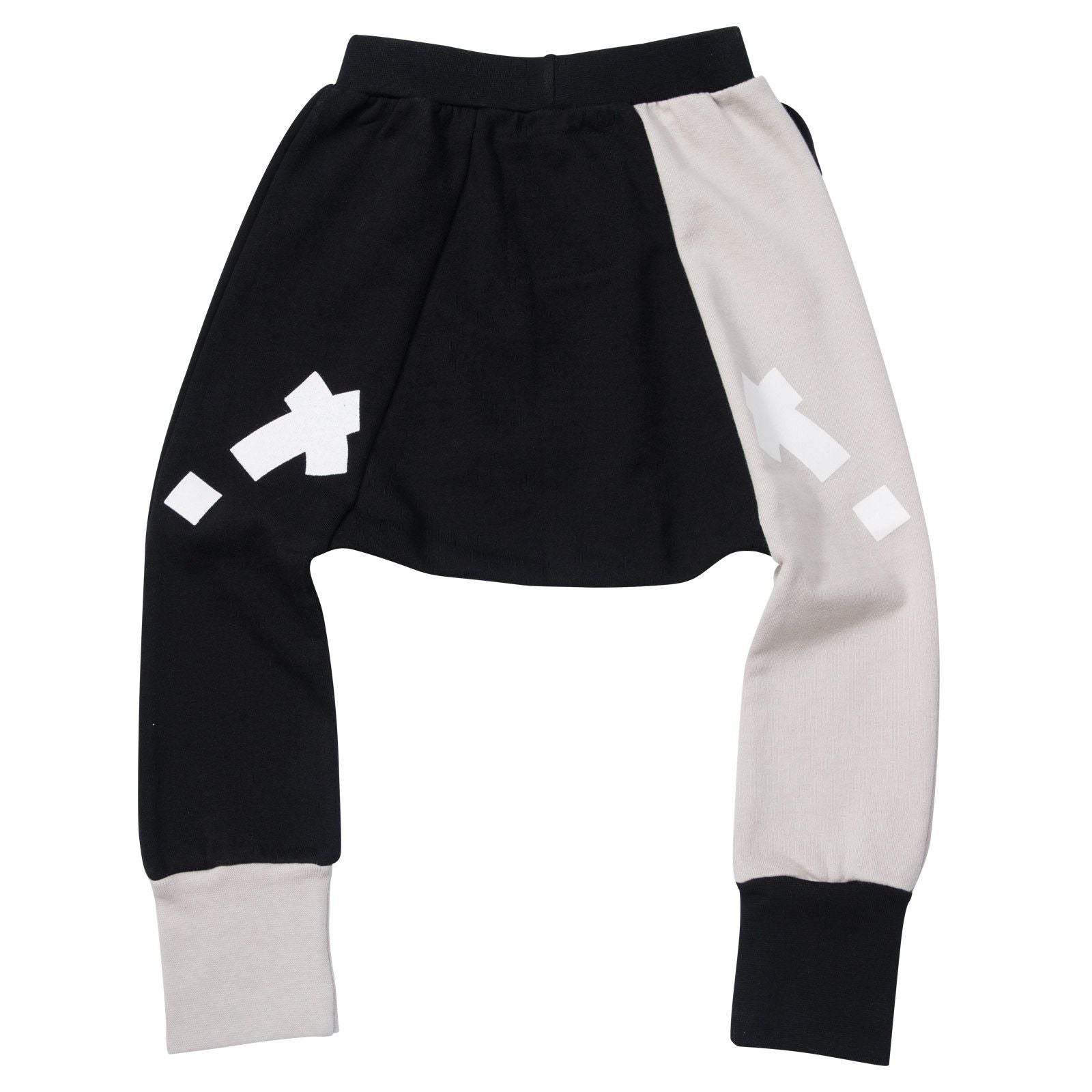 Boys&Girls Black&Grey Trouses With White X Printed - CÉMAROSE | Children's Fashion Store - 1