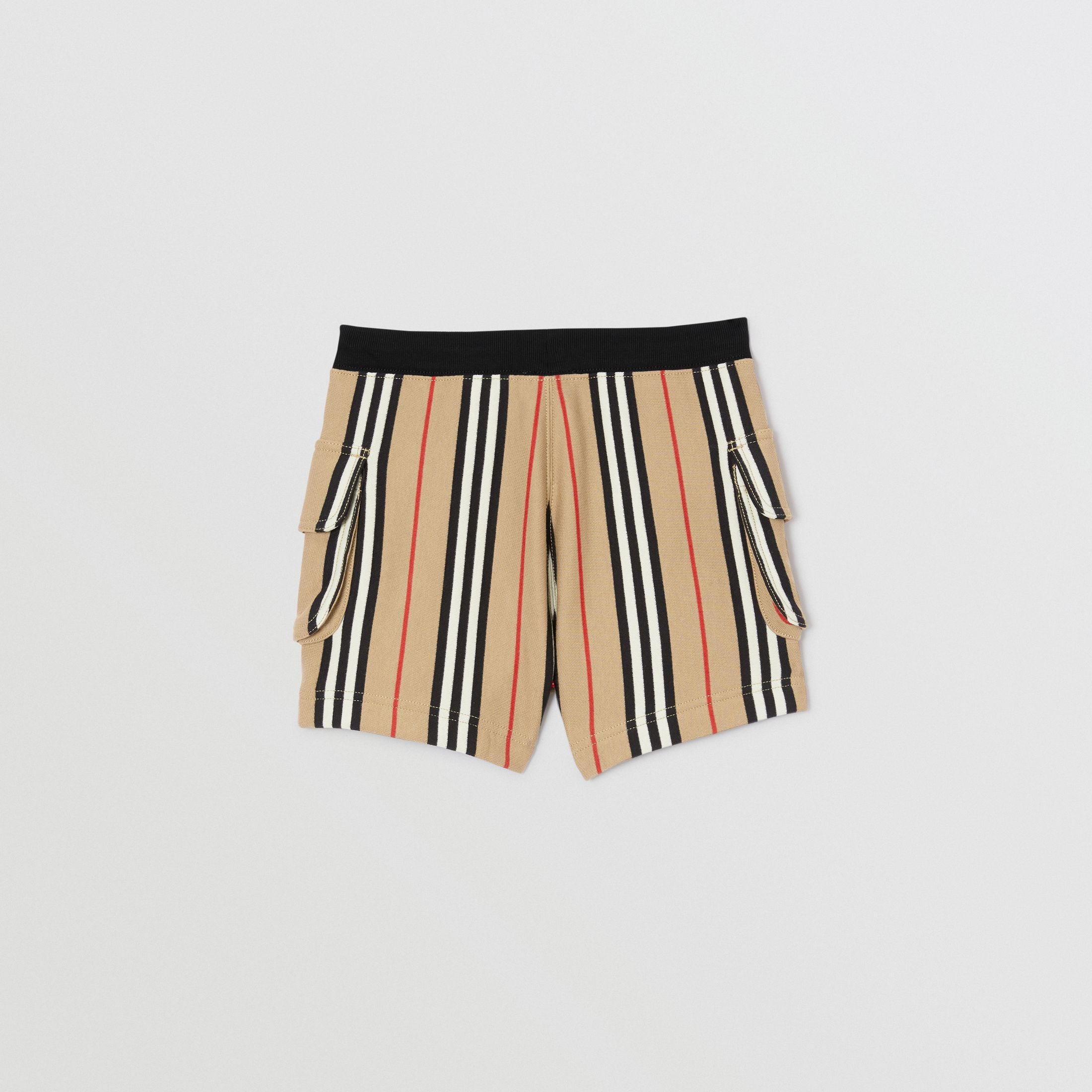 Girls Archive Beige Cotton Short