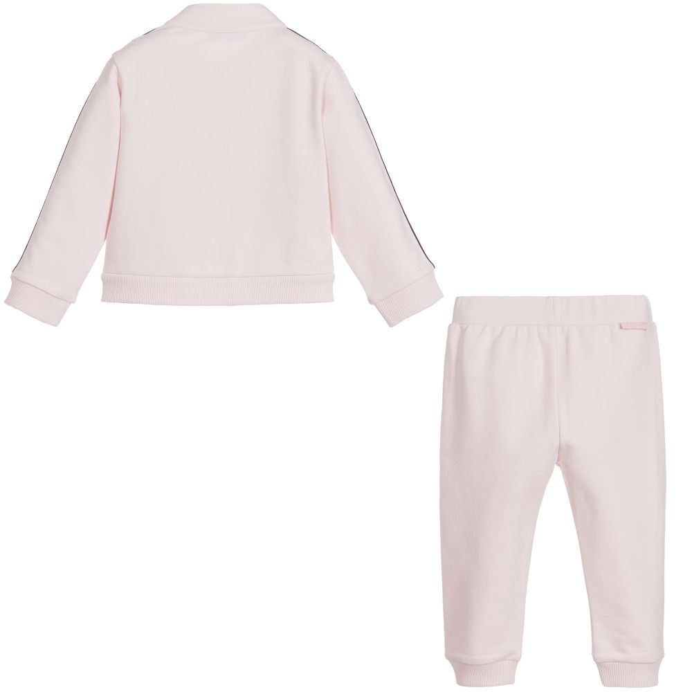 Baby Girls Pink Cotton Set