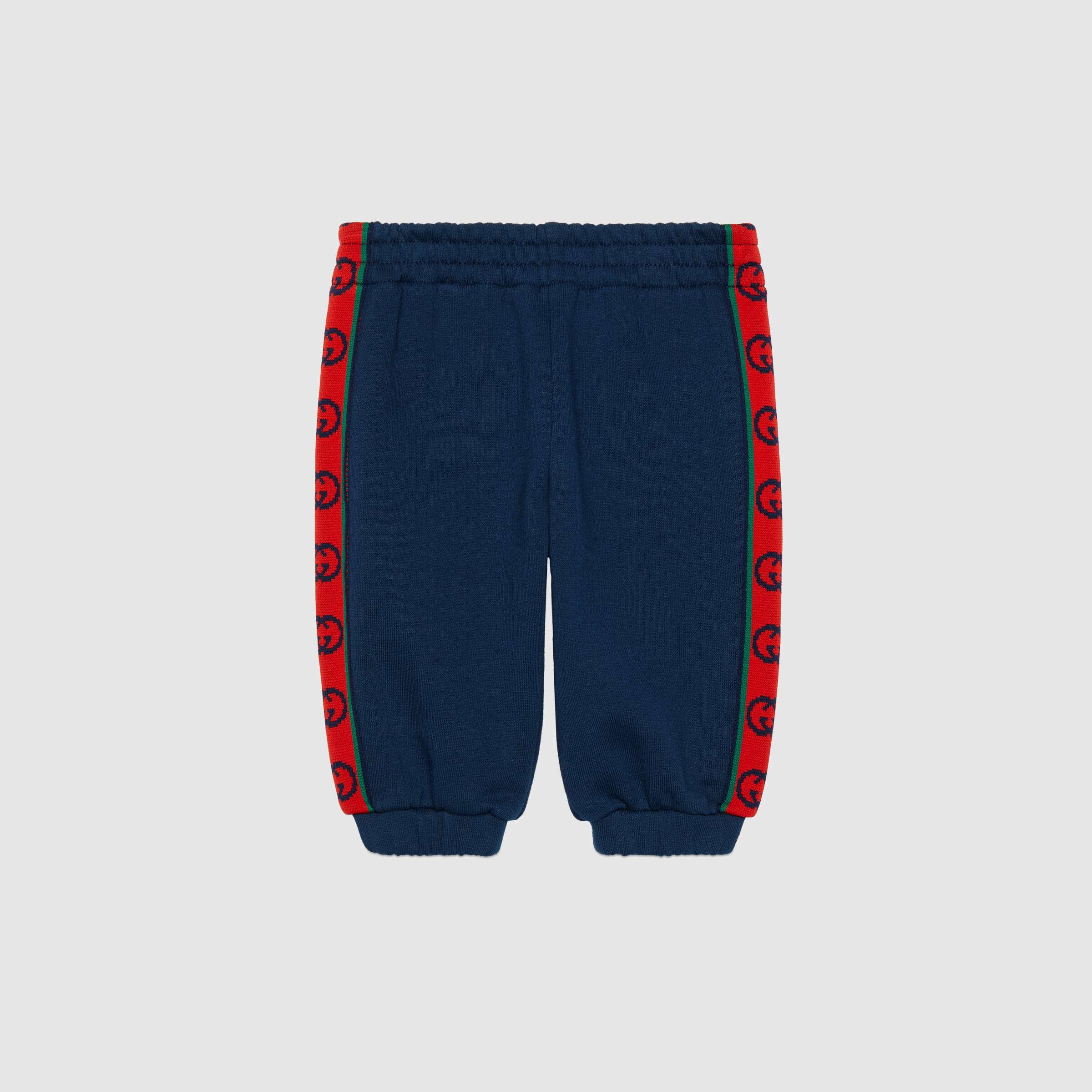 Baby Boys Blue Cotton Trousers