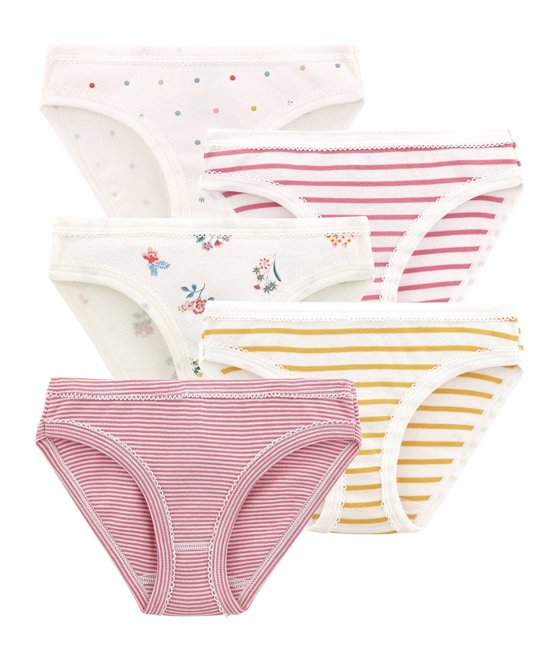 Girls Multicolor Underwear Sets