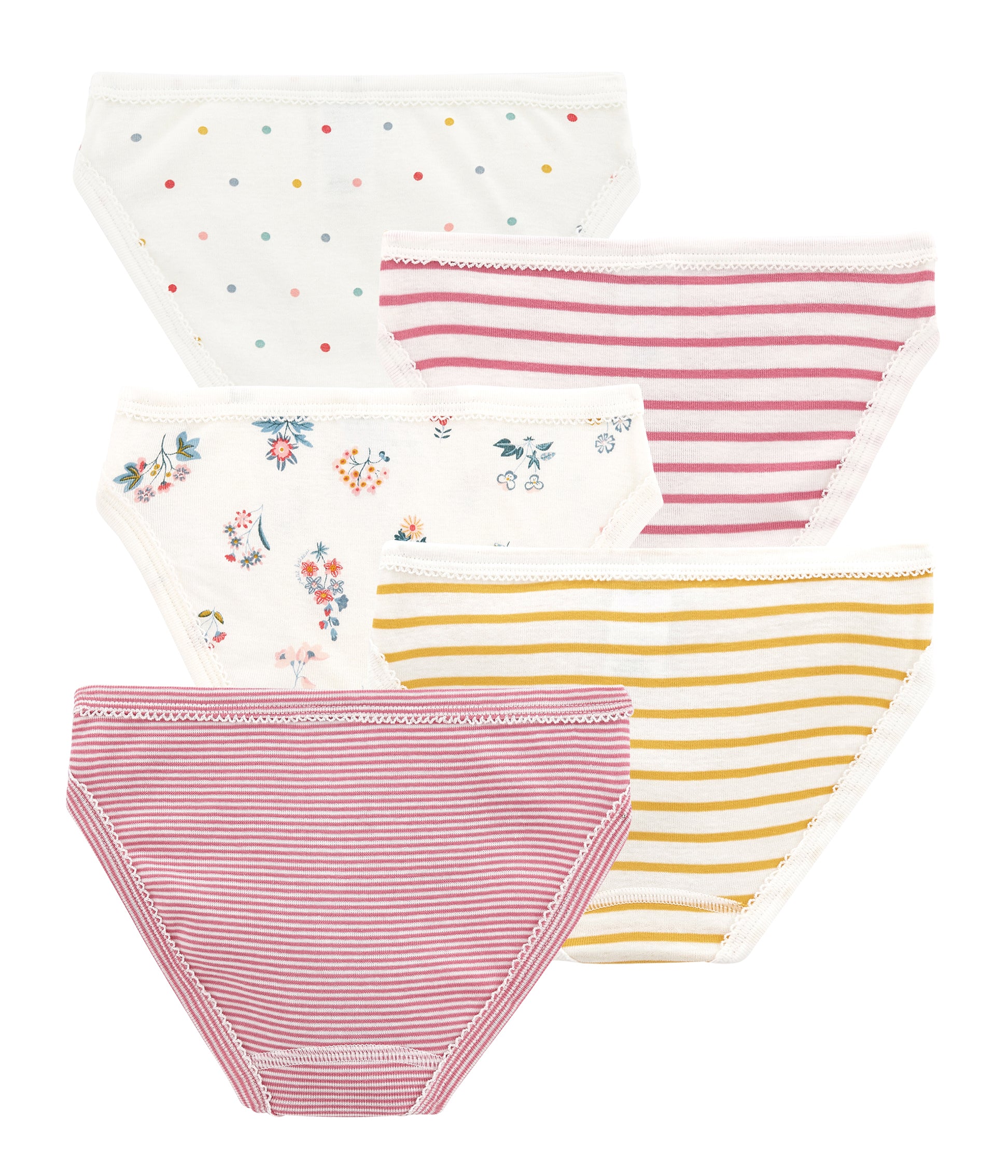 Girls Multicolor Underwear Sets