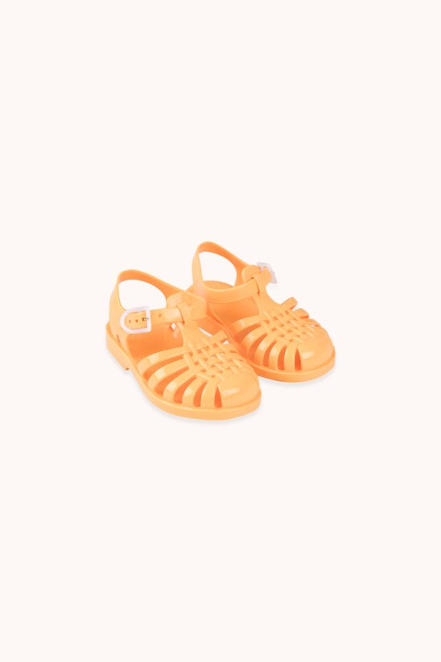 Girls Yellow Jelly Sandals