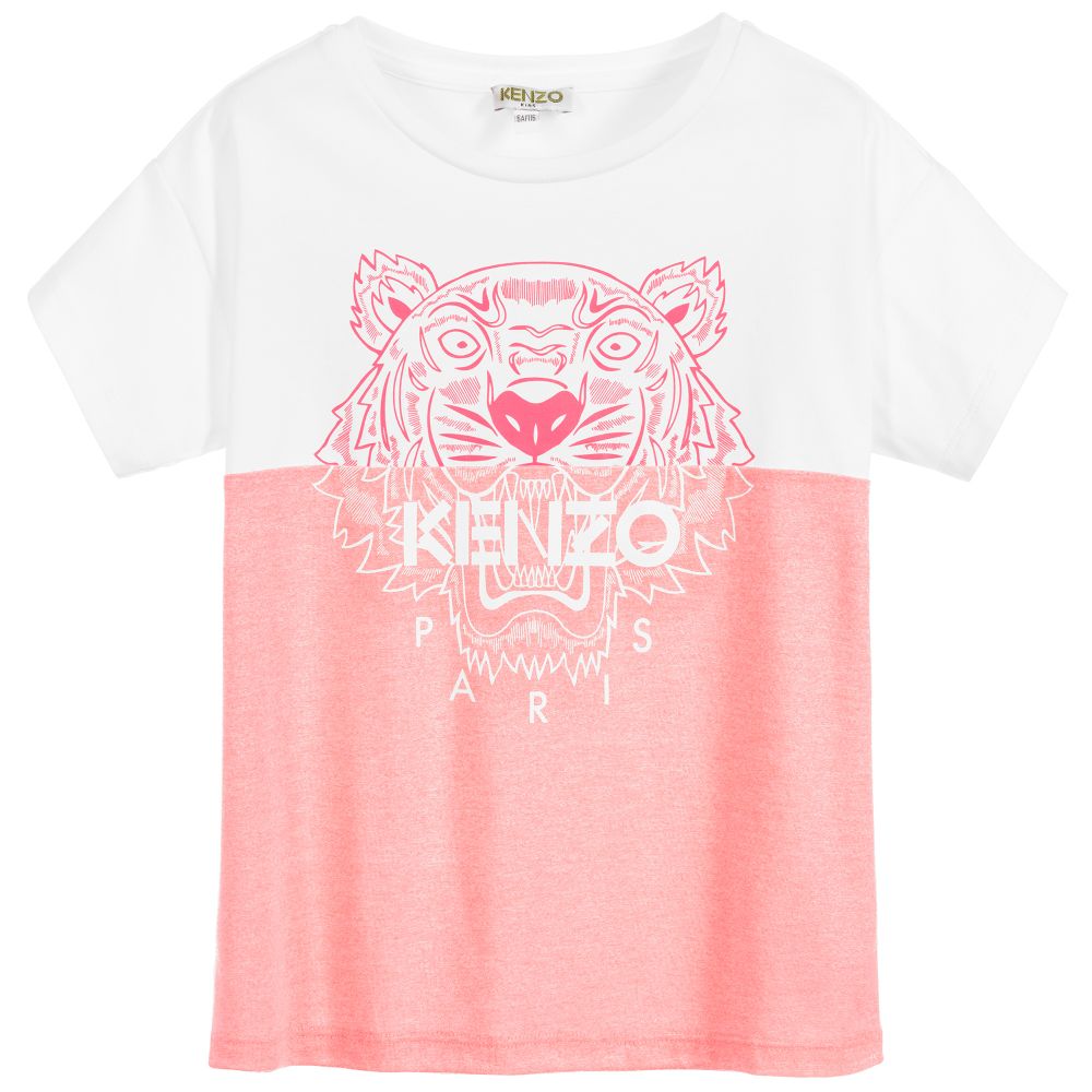Girls Pink Tiger T-shirt