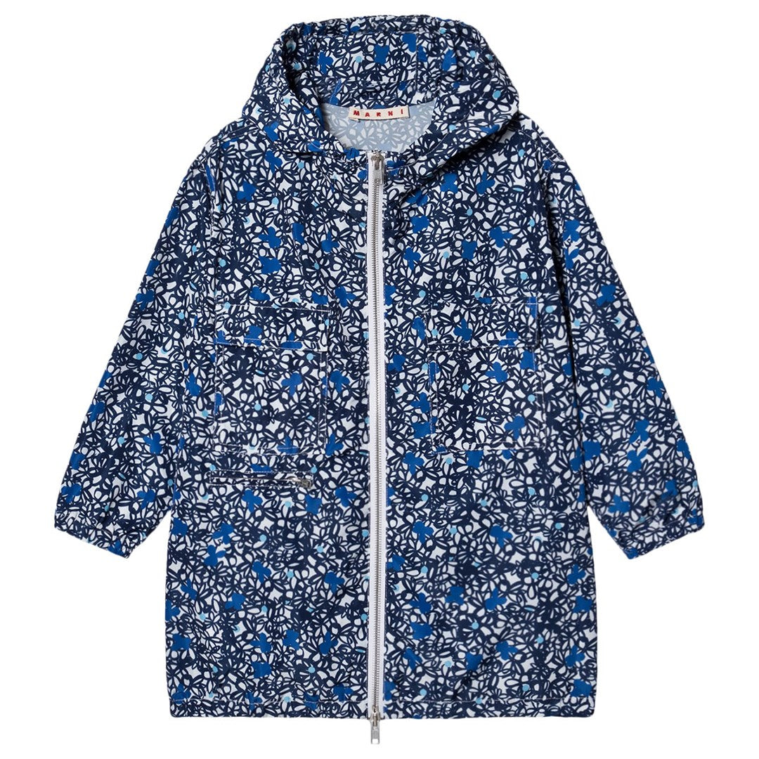 Girls Blue Zip-up Jacket