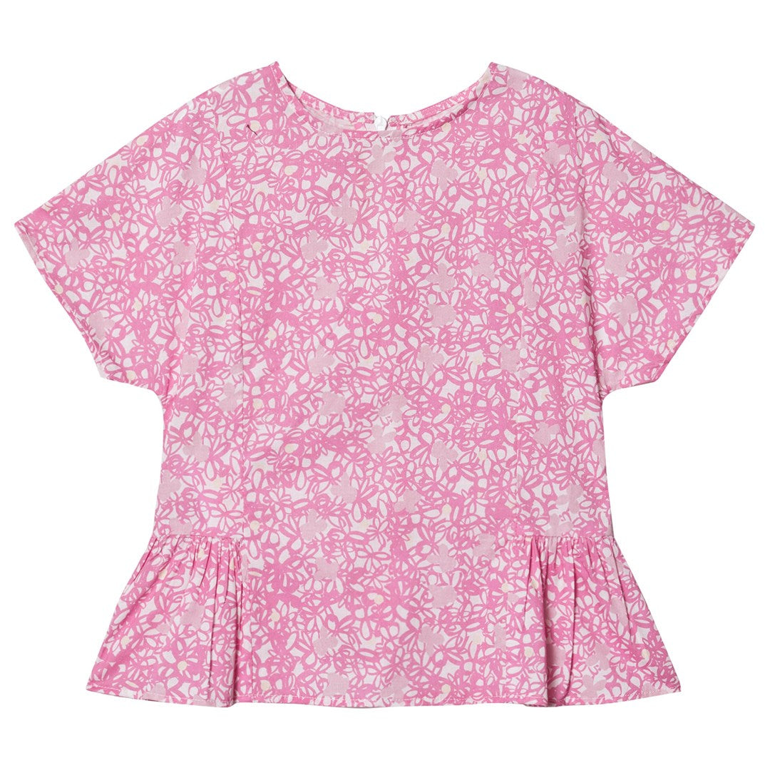 Girls Pink Cotton Top