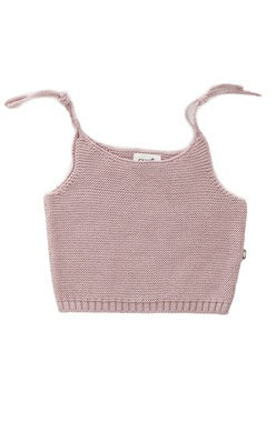 Girls Light Purple Cotton Top