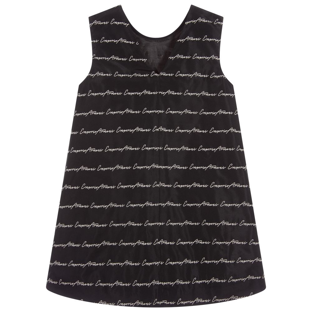 Girls Blue Logo Dress
