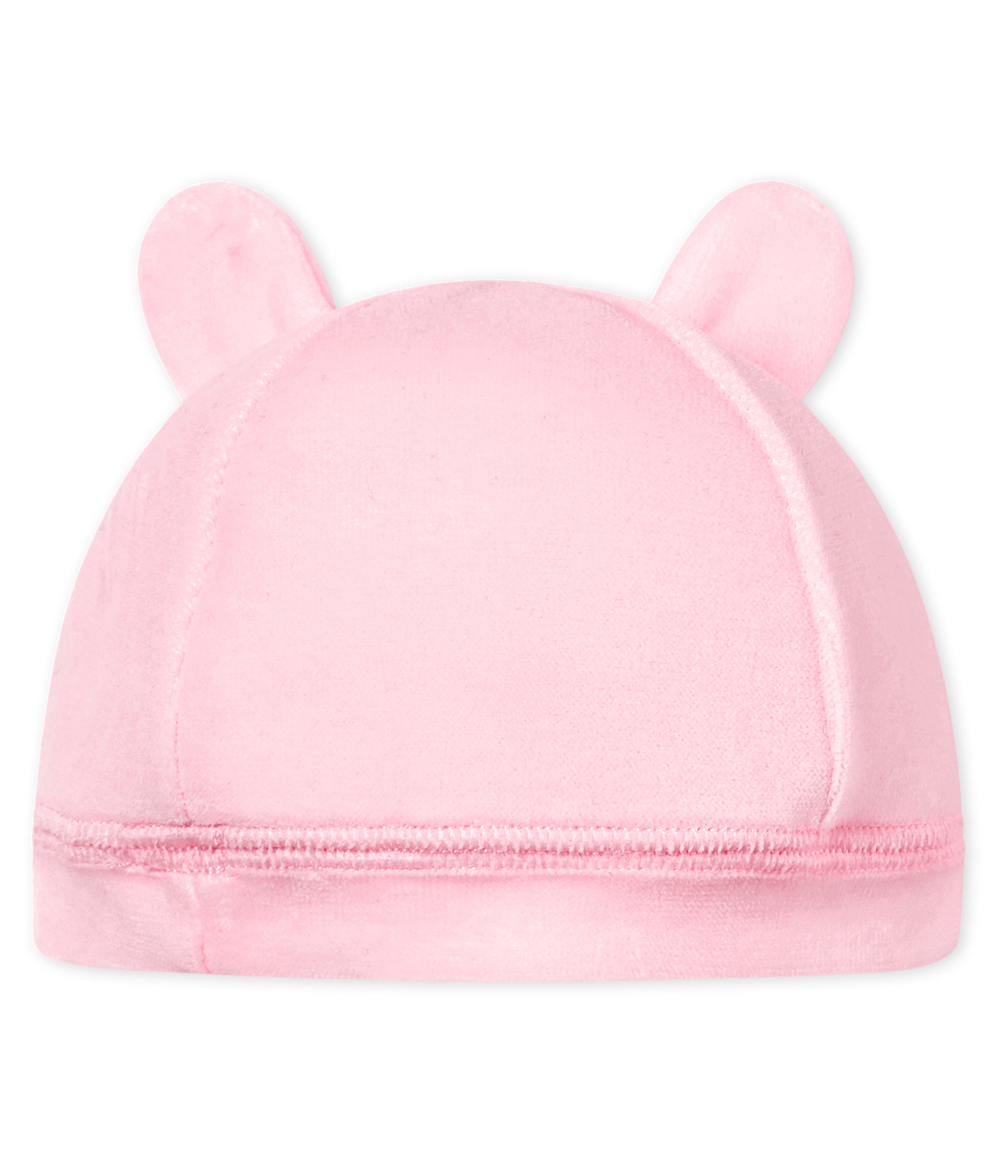Baby Girls Pink Cotton Hat