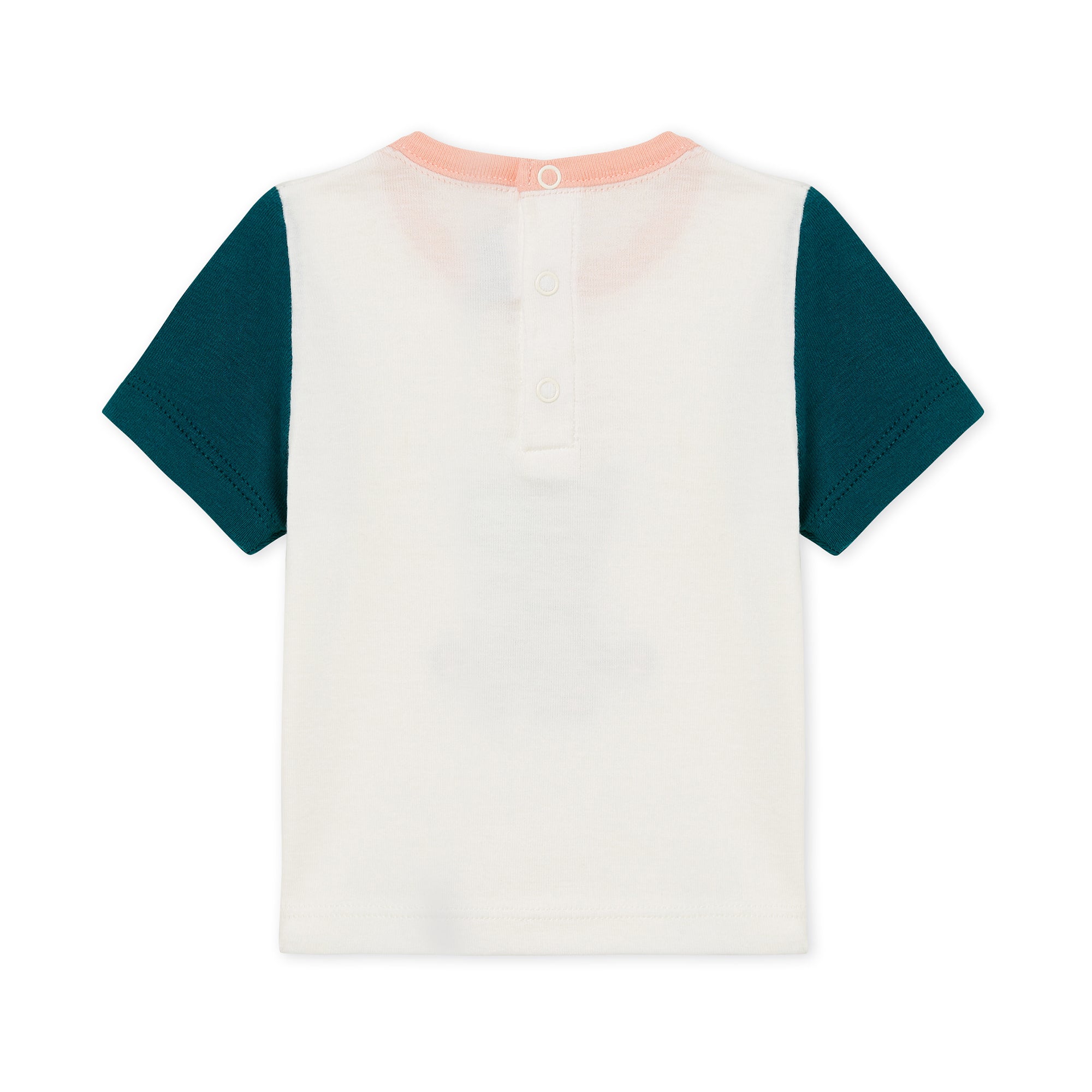 Baby White Printed T-shirt