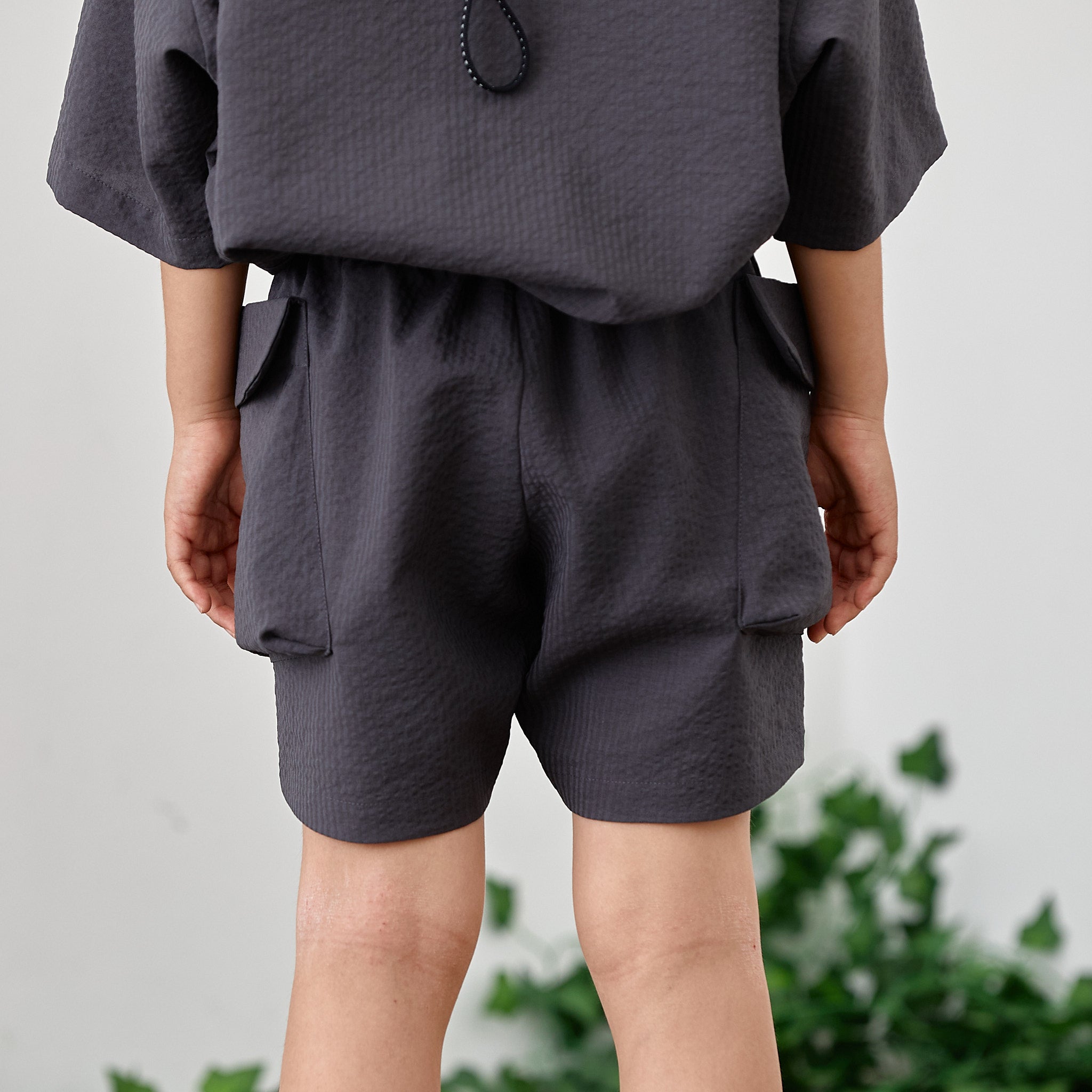 Boys & Girls Charcoal Shorts