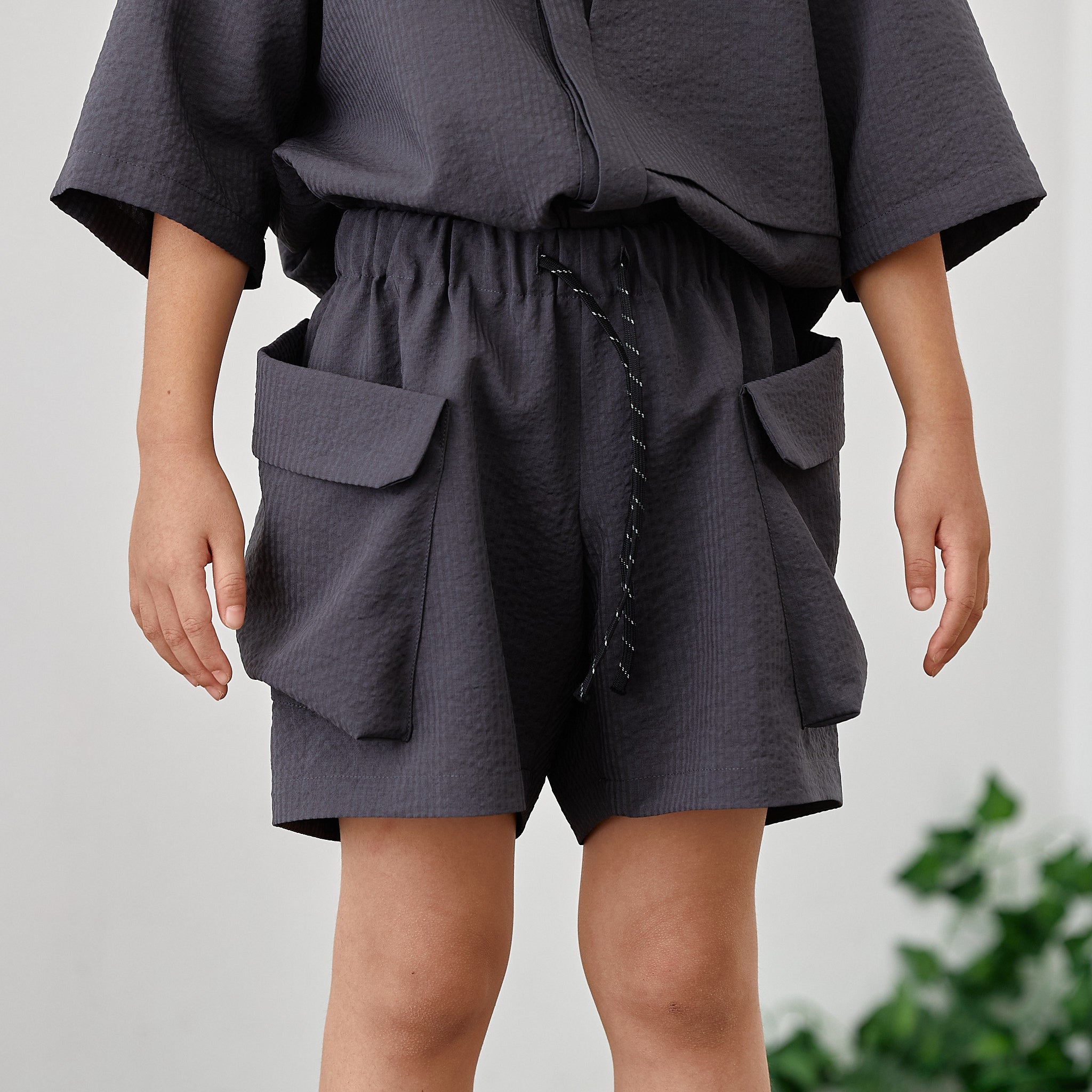 Boys & Girls Charcoal Shorts